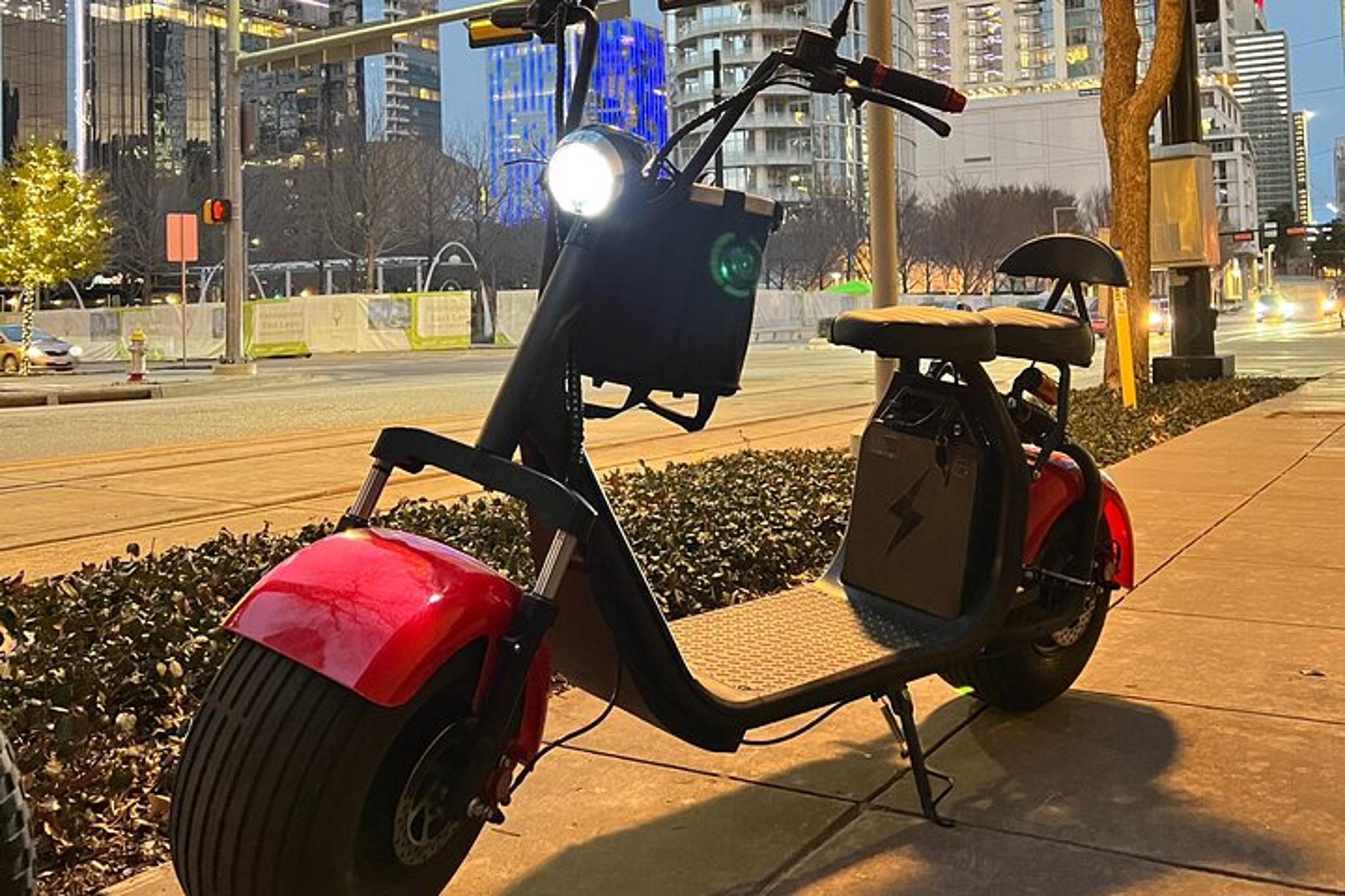 Dallas Fat-Tire Scooter Rental 1 hr - Image 1