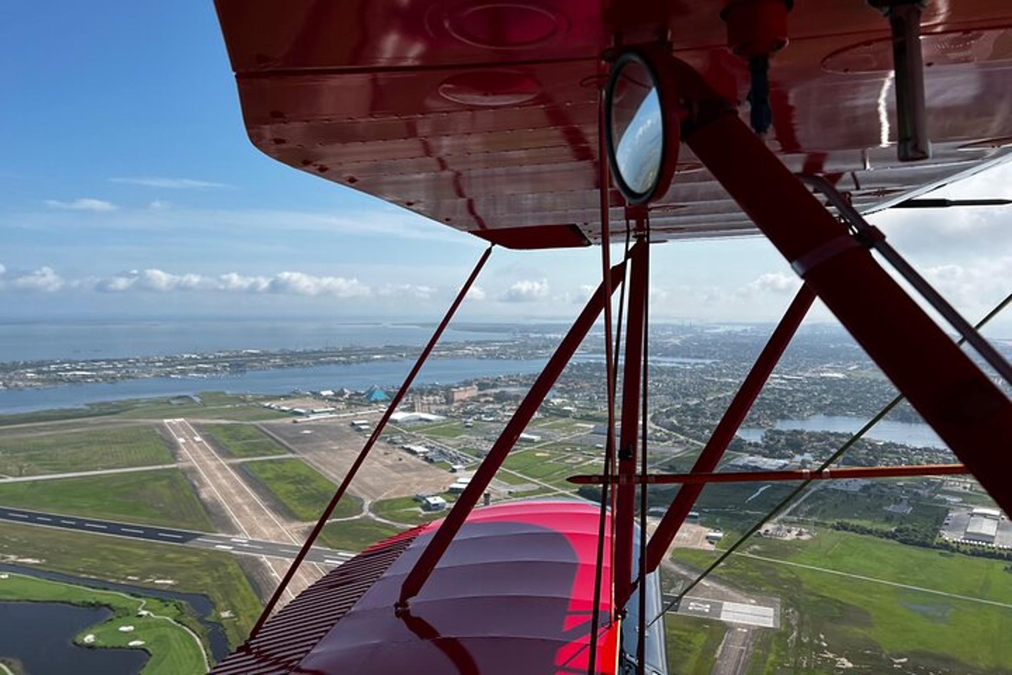 Galveston Open Cockpit Biplane Ride - Image 6