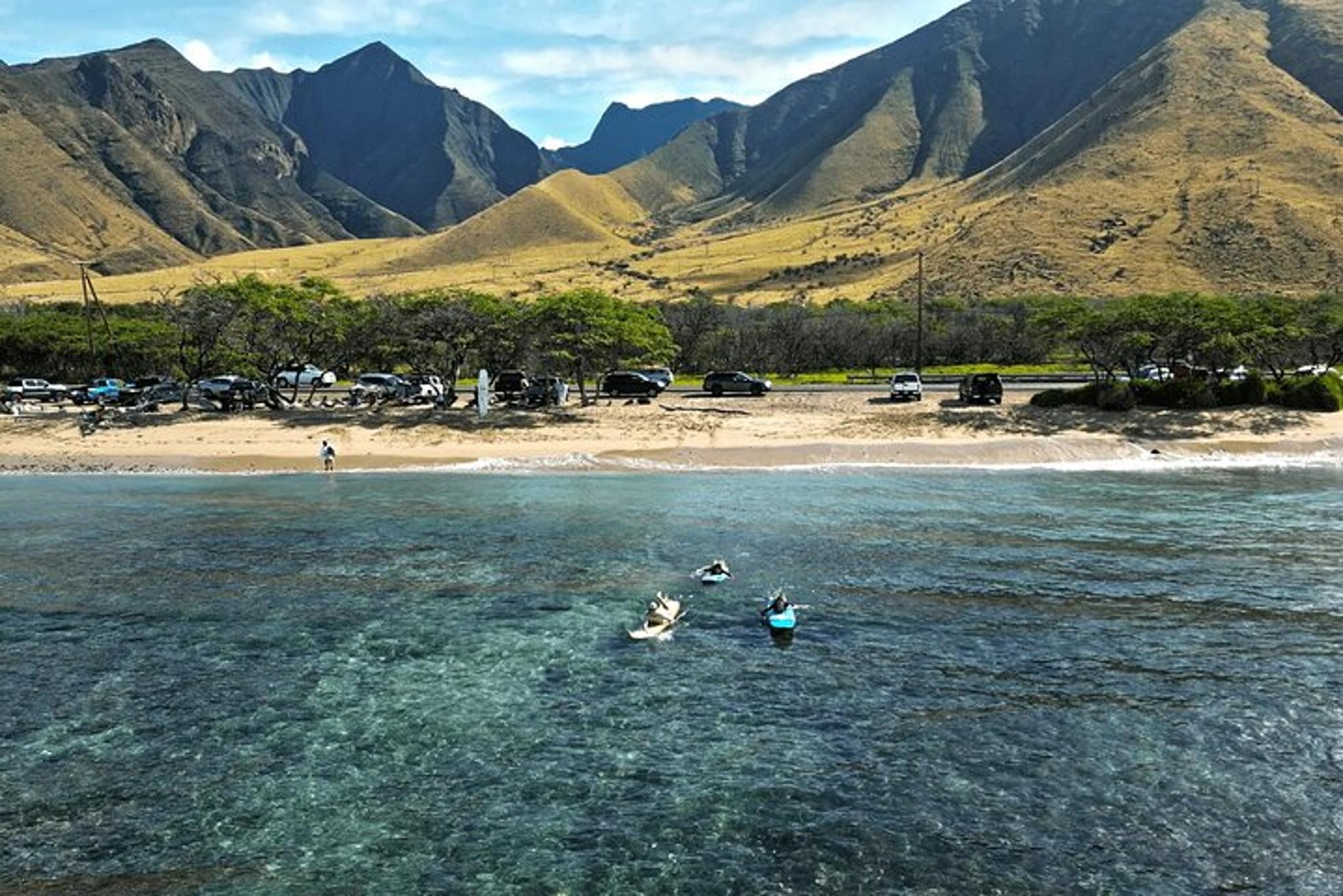 Lahaina Surf Activity at Ukumehame Beach 90 min