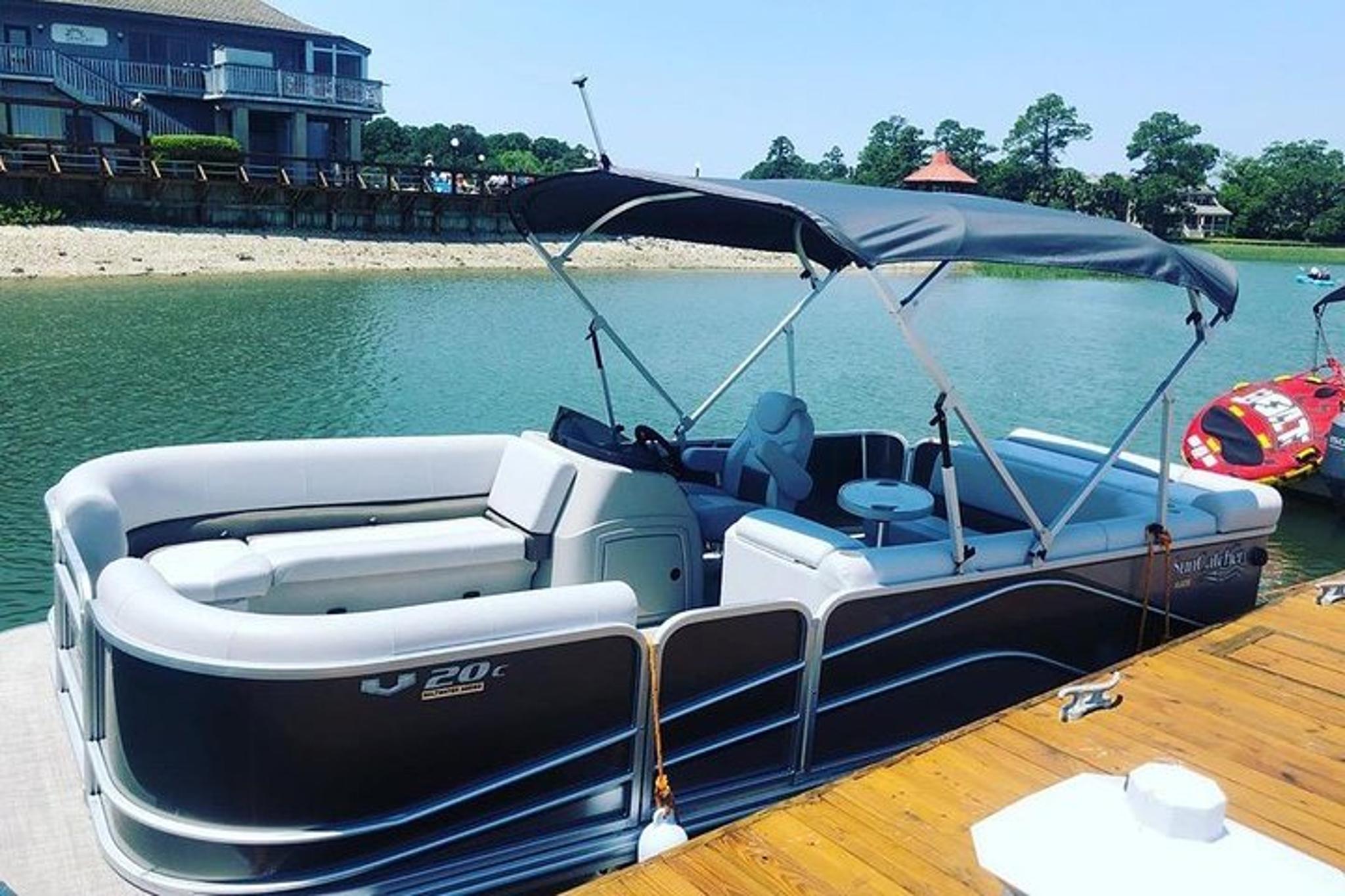 Hilton Head Pontoon Boat Rental 6-Hour - Image 2