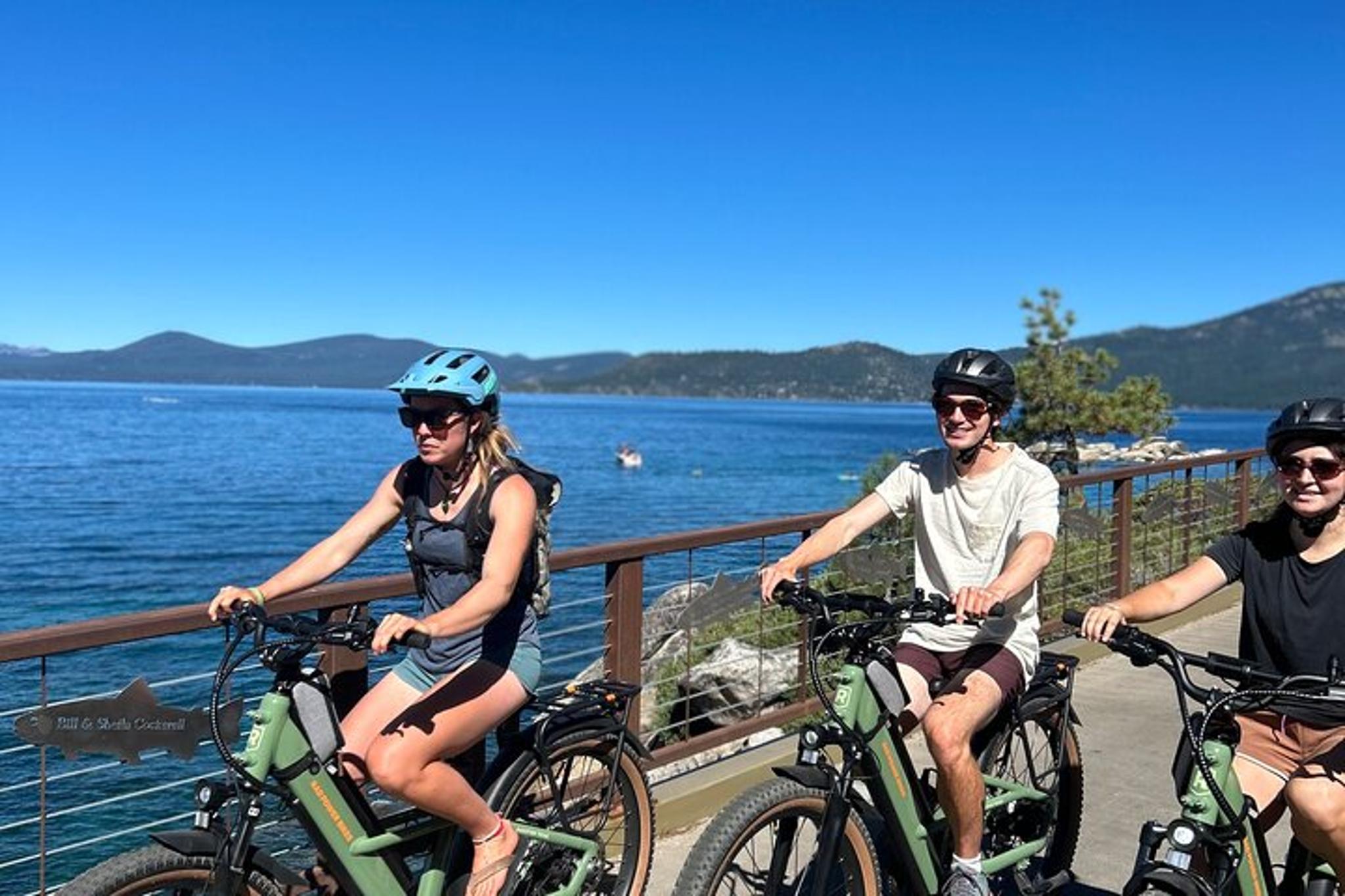 Lake Tahoe E-Bike Tour on East Shore Path