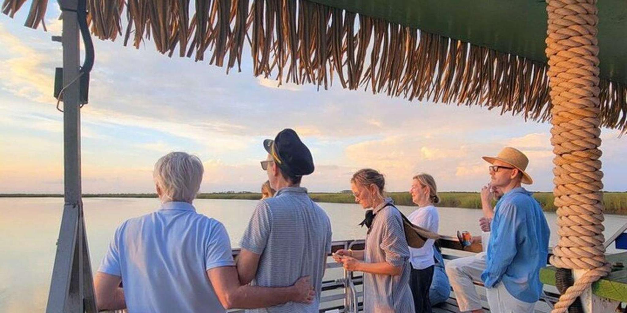 Tybee Island Sunset Tiki Boat Cruise