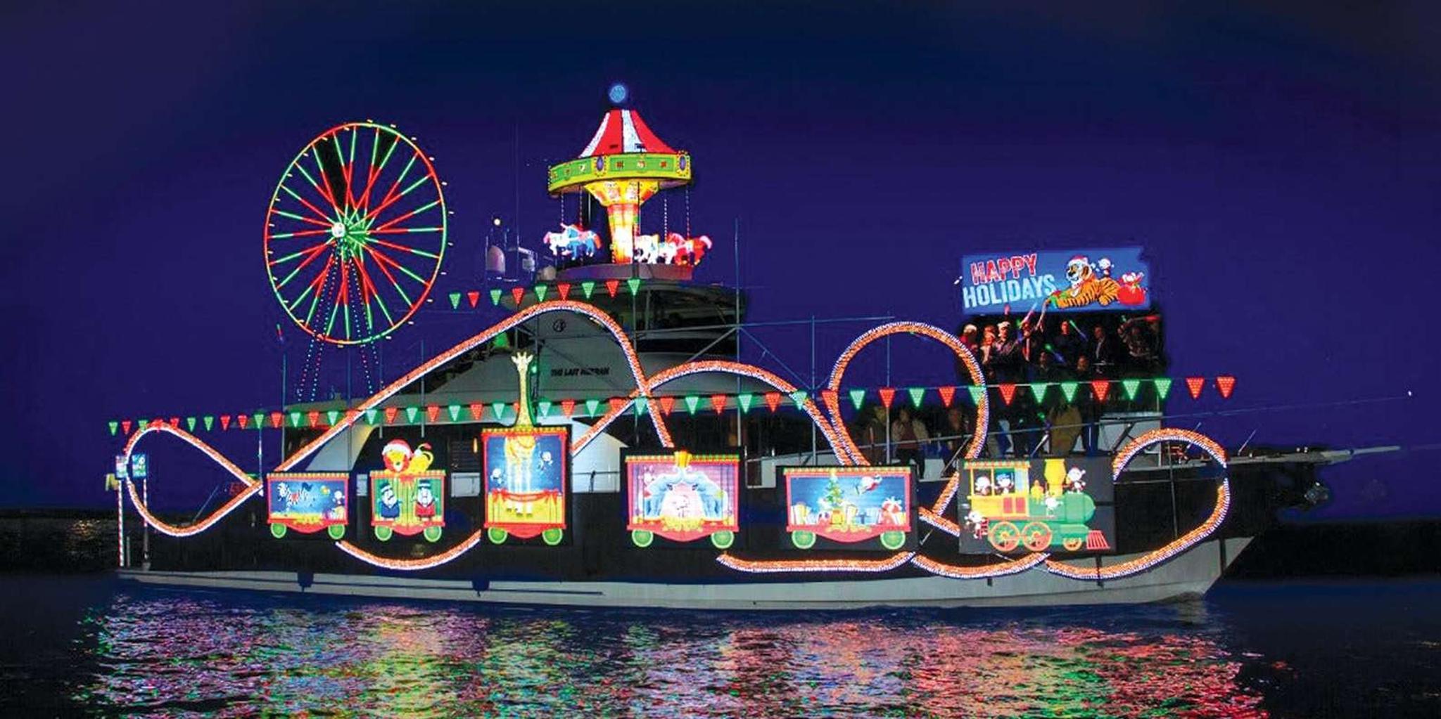 Newport Beach Harbor Holiday Lights Cruise