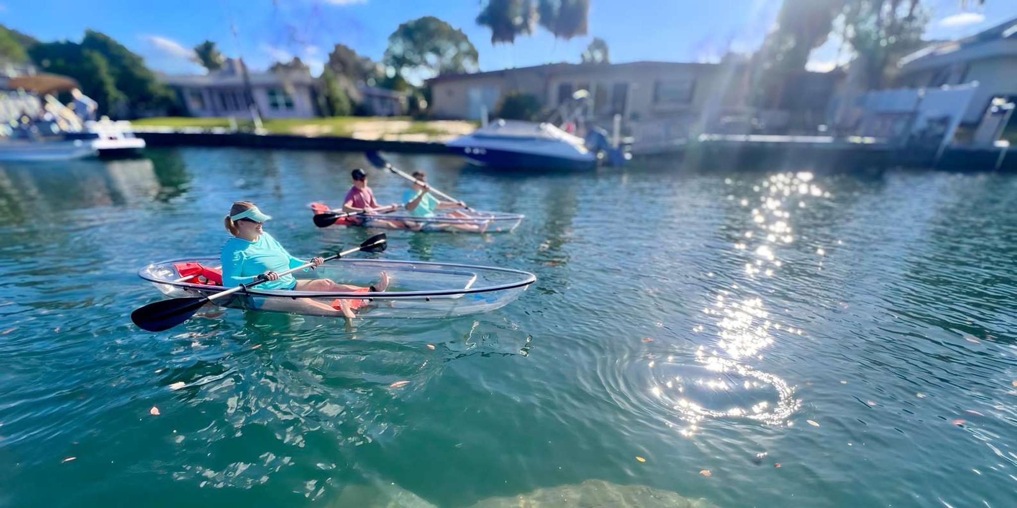 Crystal River Clear Kayak Manatee Tour 2.5 hr
