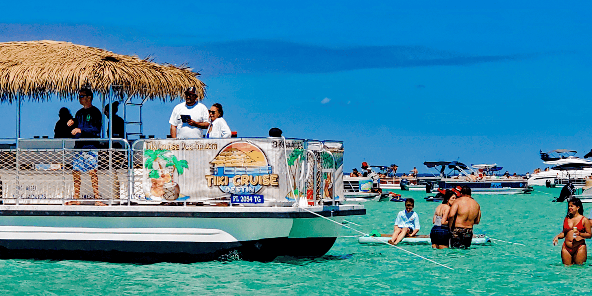 Destin Crab Island Tiki Boat Cruise 3 hr - Image 4