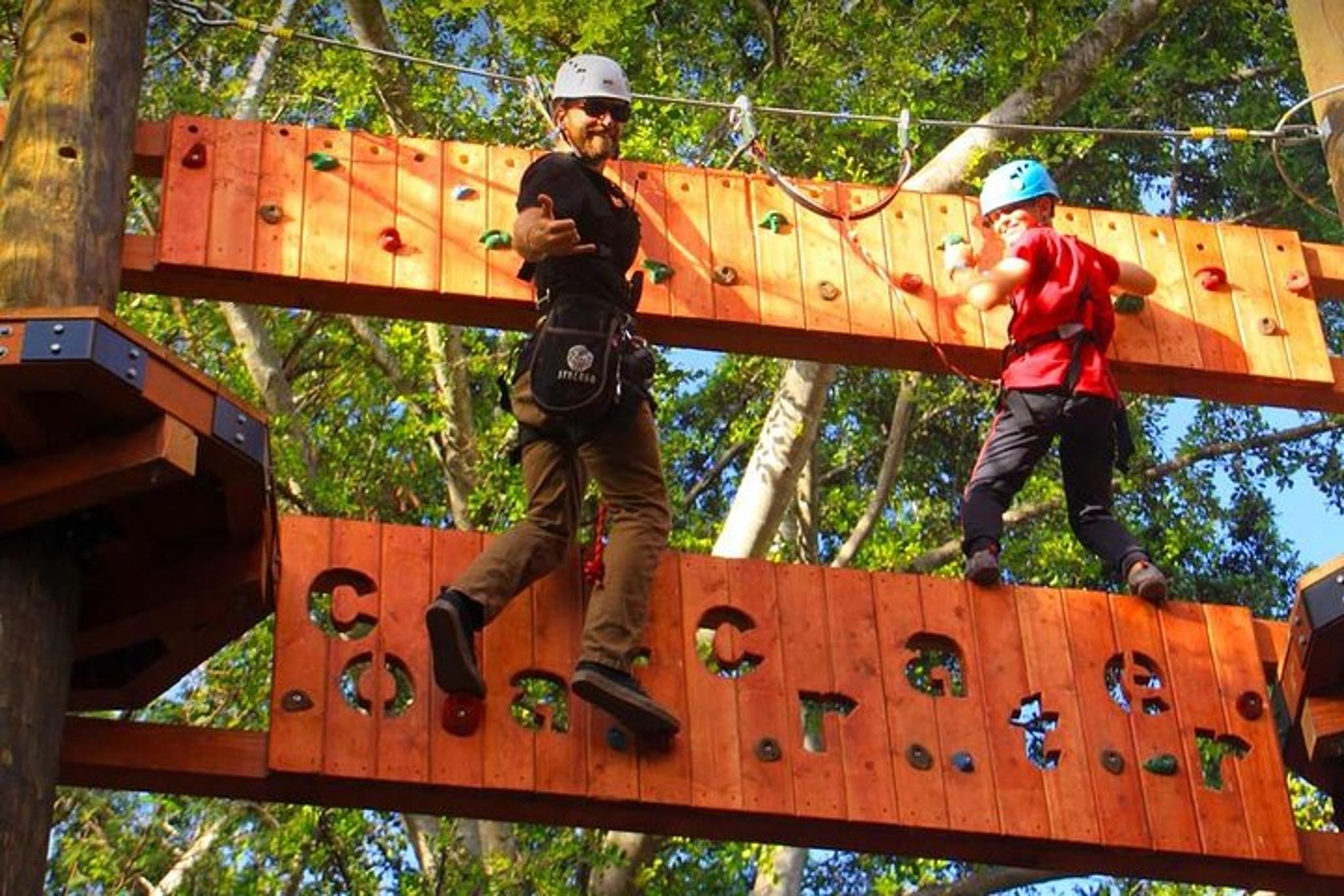 Coral Crater High Ropes Adventure Course - Image 1
