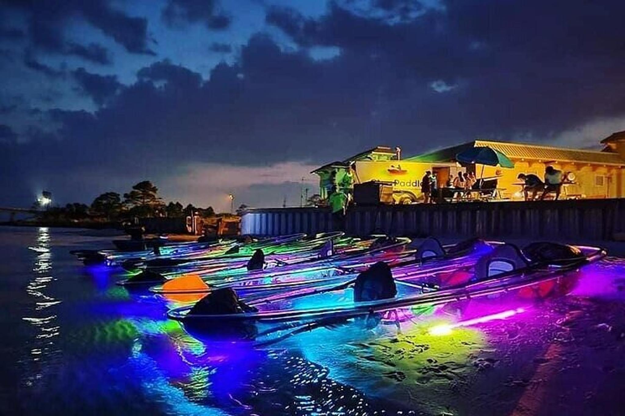 Navarre Beach Night Glow Kayak Paddle