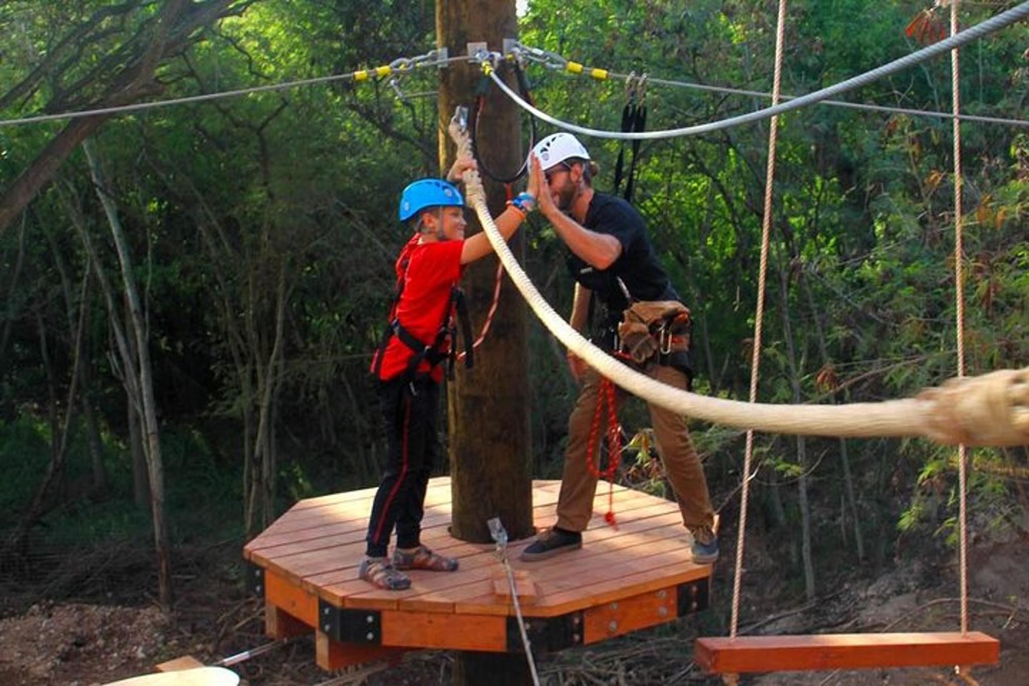 Coral Crater High Ropes Adventure Course - Image 6