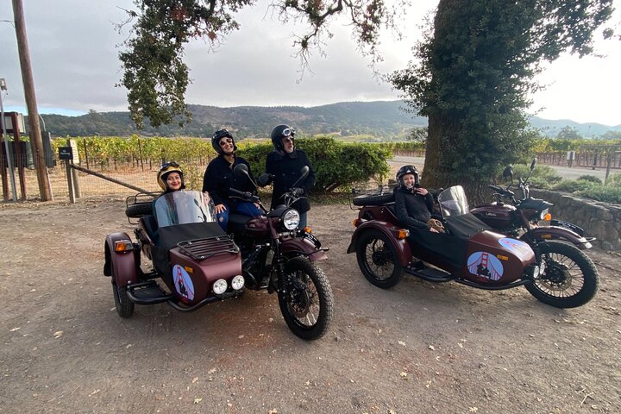 Sonoma Valley Sidecar Wine Tour - Image 1