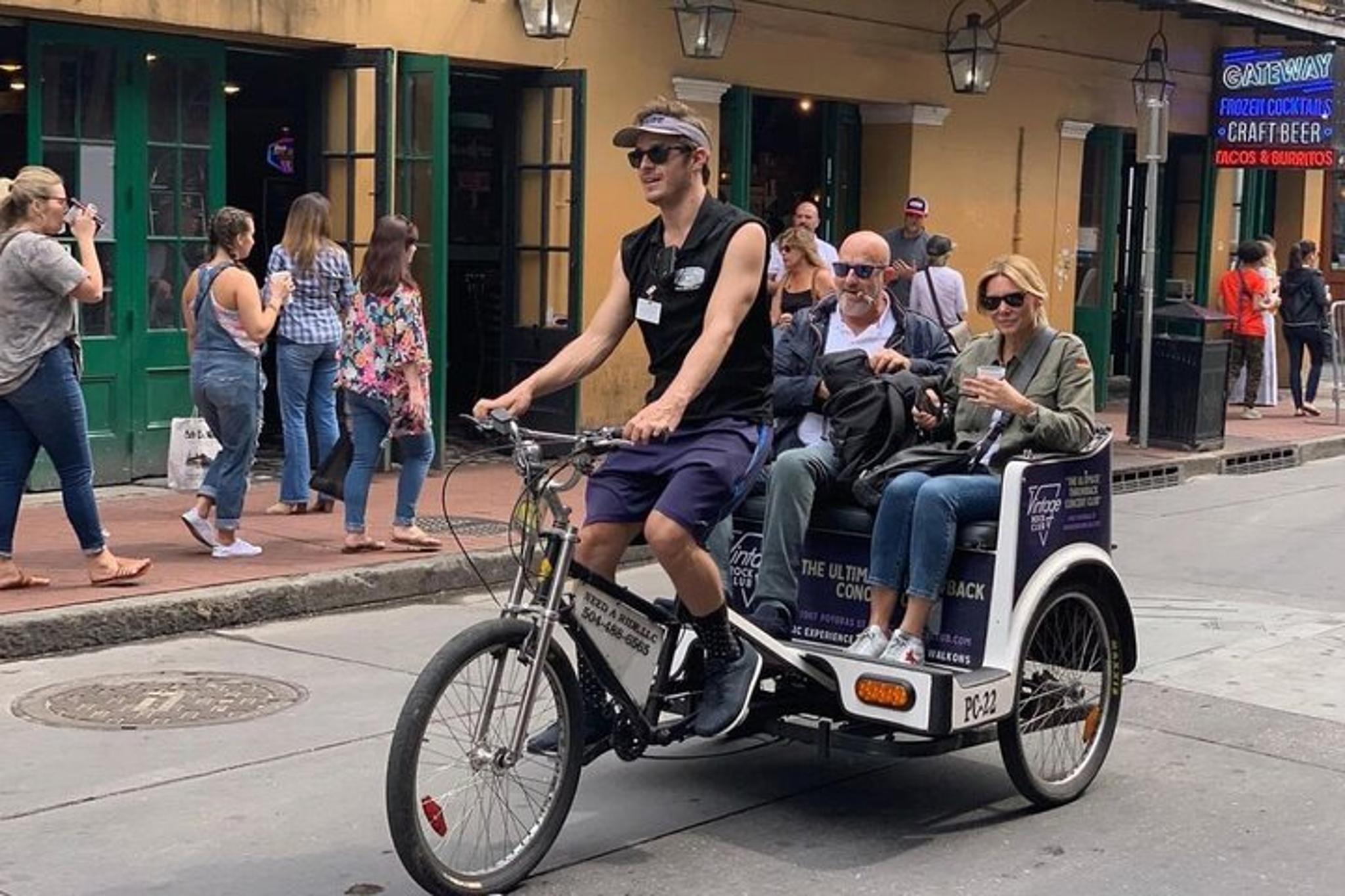 New Orleans Pedicab French Quarter Tour 1 hr - Image 3