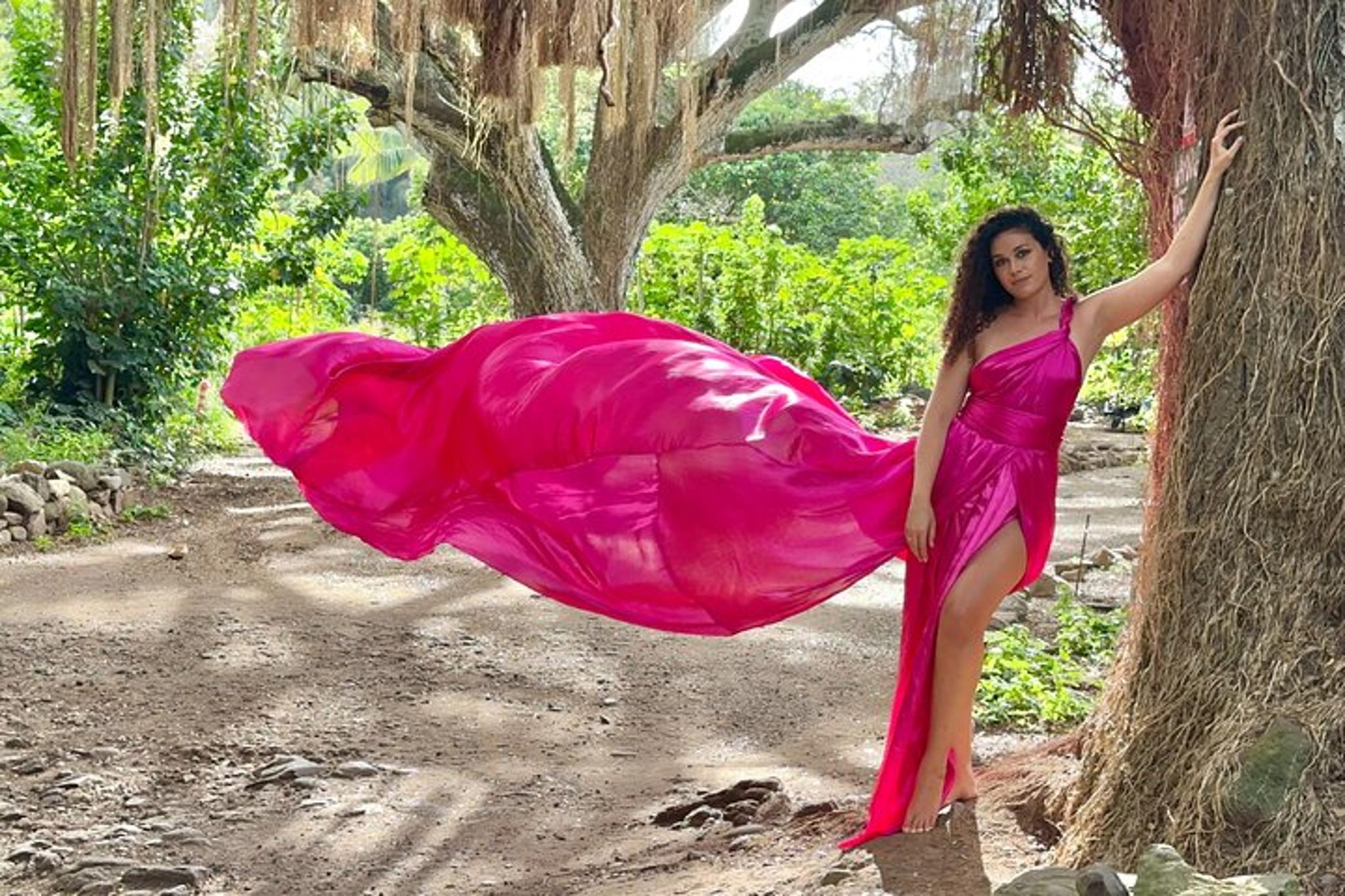 Maui Flying Dress Photo Shoot - Image 6