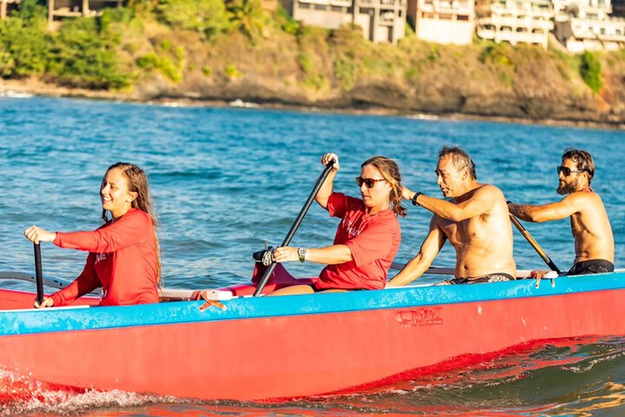 Kalapaki Beach Outrigger Canoe Surfing - Image 3