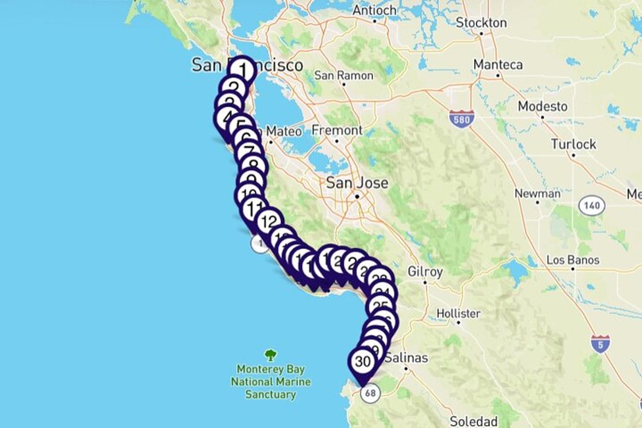 San Francisco to Monterey Audio Driving Tour - Image 3