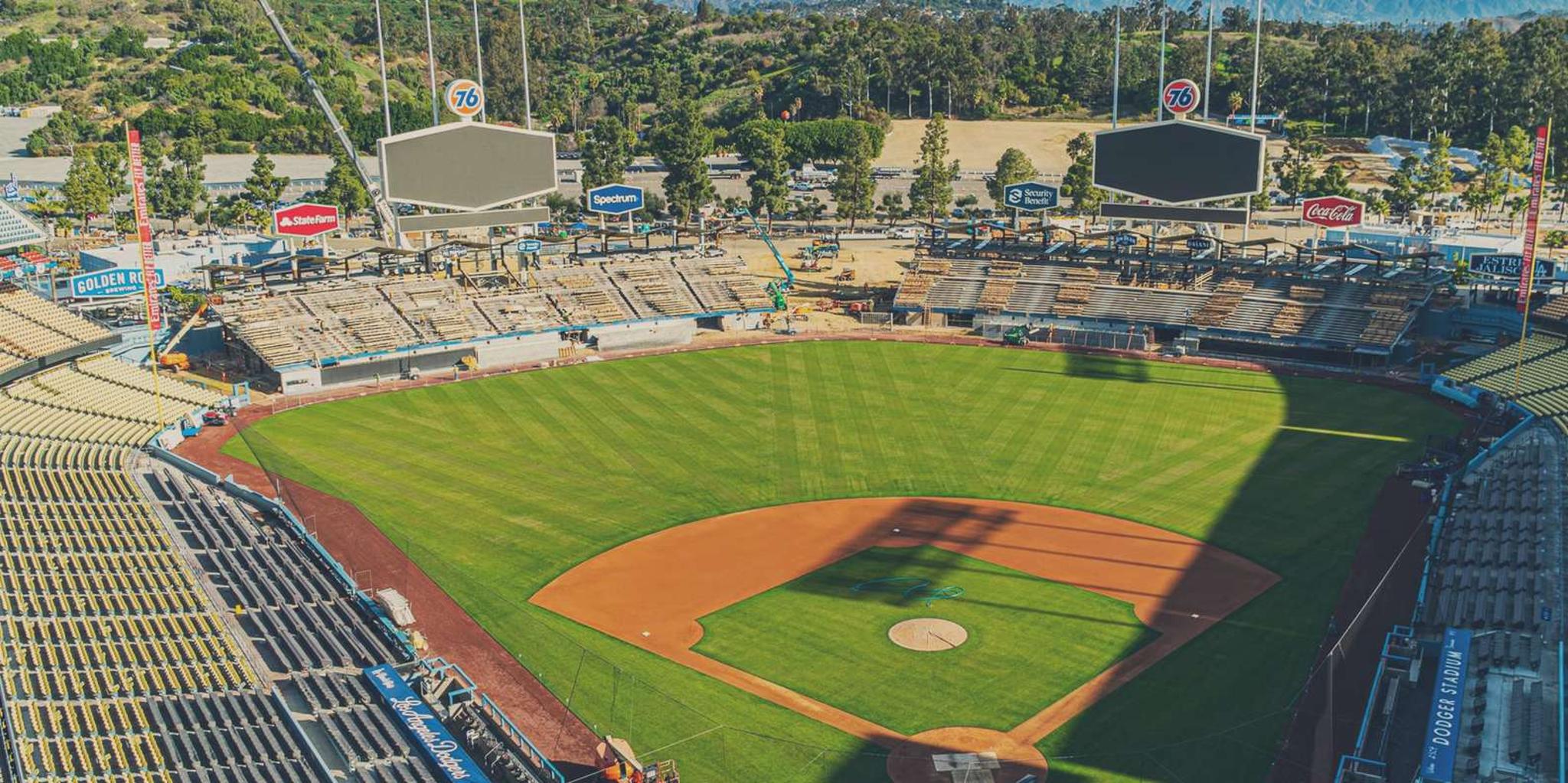 Los Angeles Dodgers Baseball Game at Dodger Stadium - Image 5