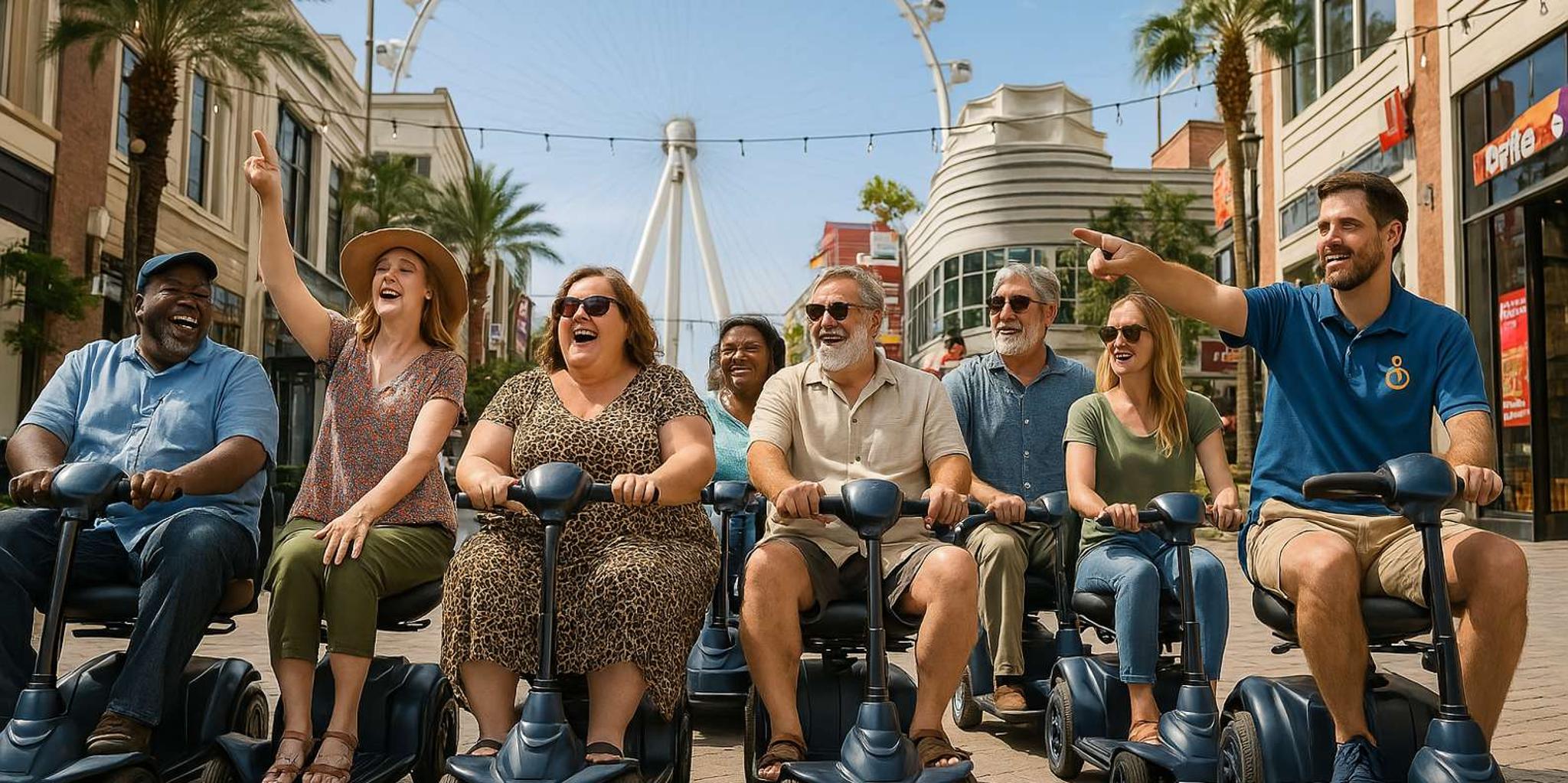 Las Vegas Strip Mobility Scooter Tour with Lunch - Image 4