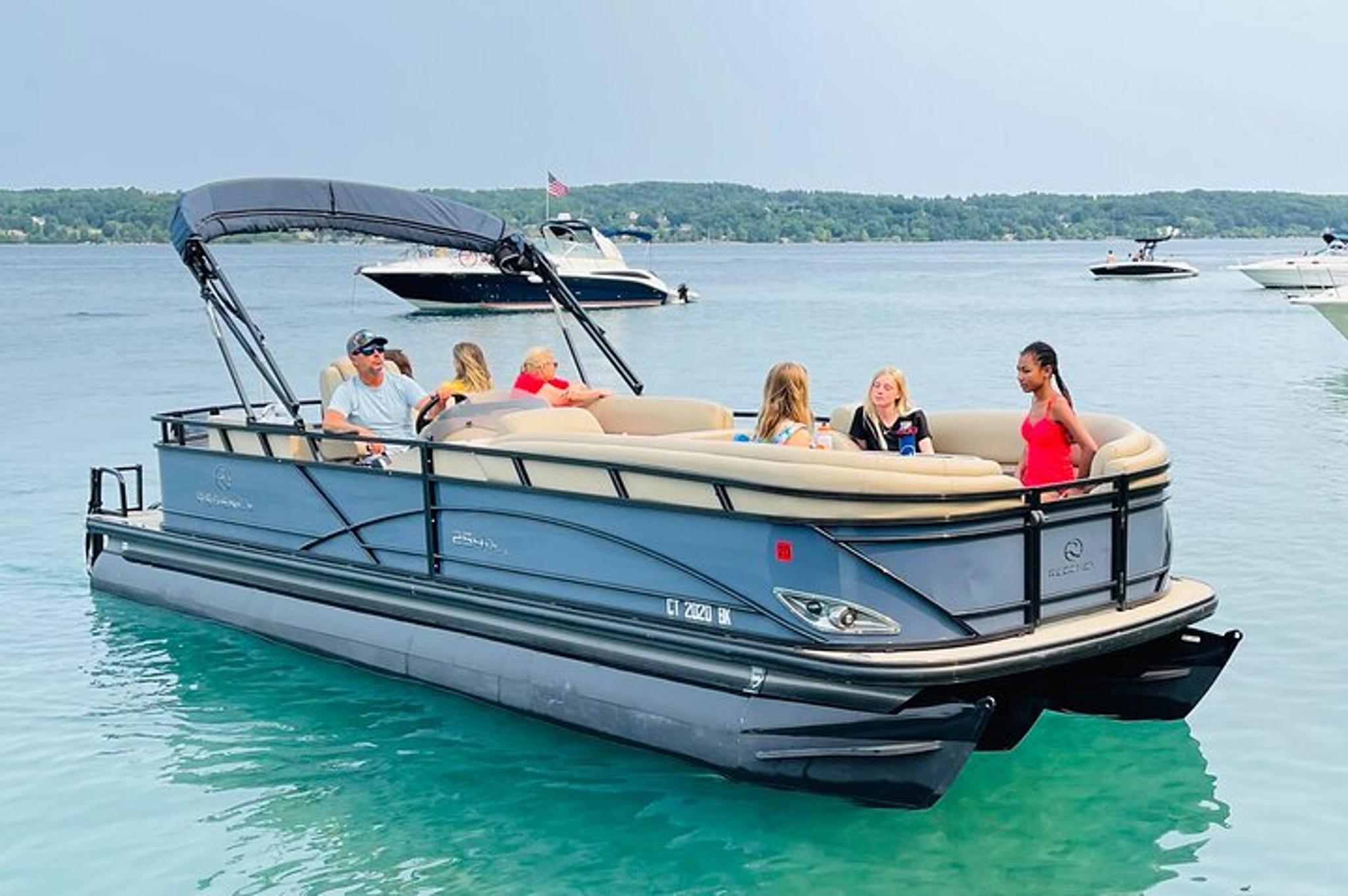 Traverse City Private Pontoon Charter - Image 1