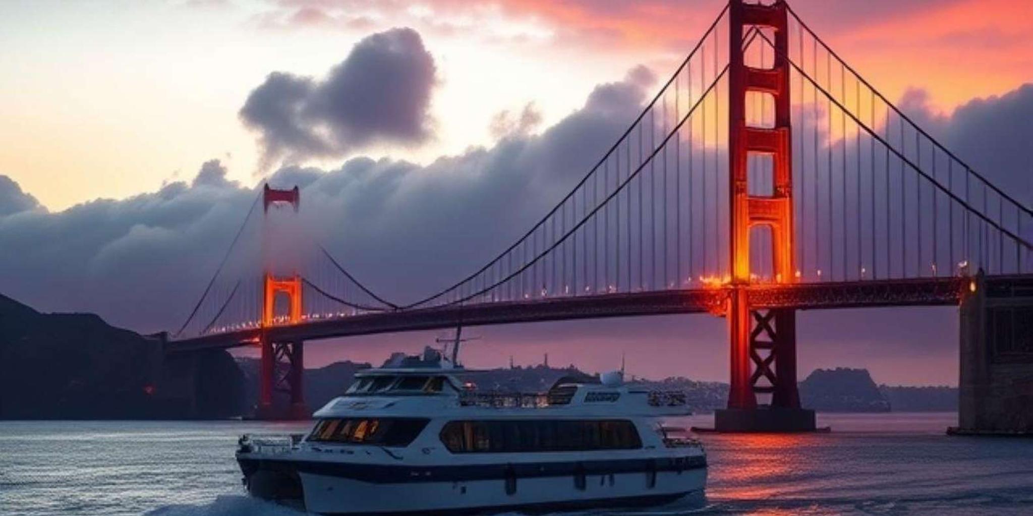 San Francisco Bay Cruise with App Guided Tour