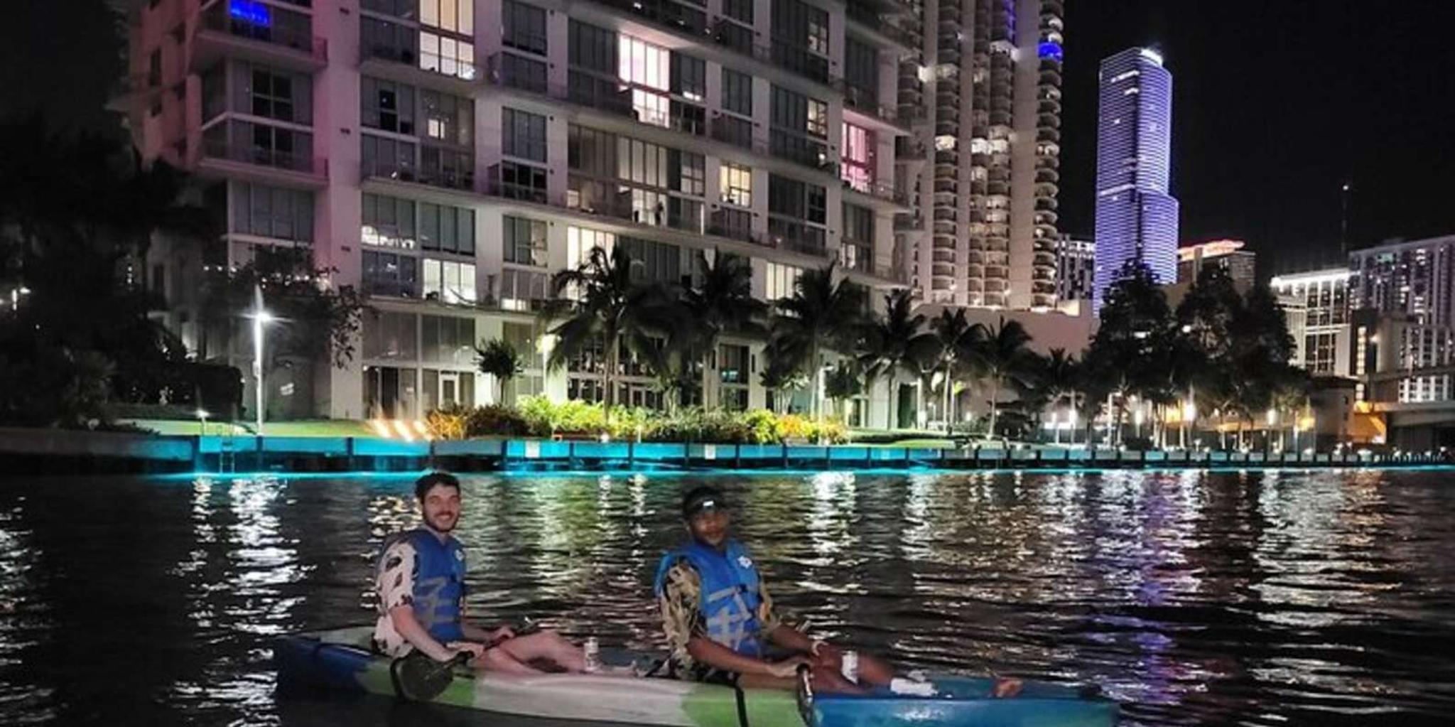 Miami City Lights Night SUP or Kayak Tour - Image 4