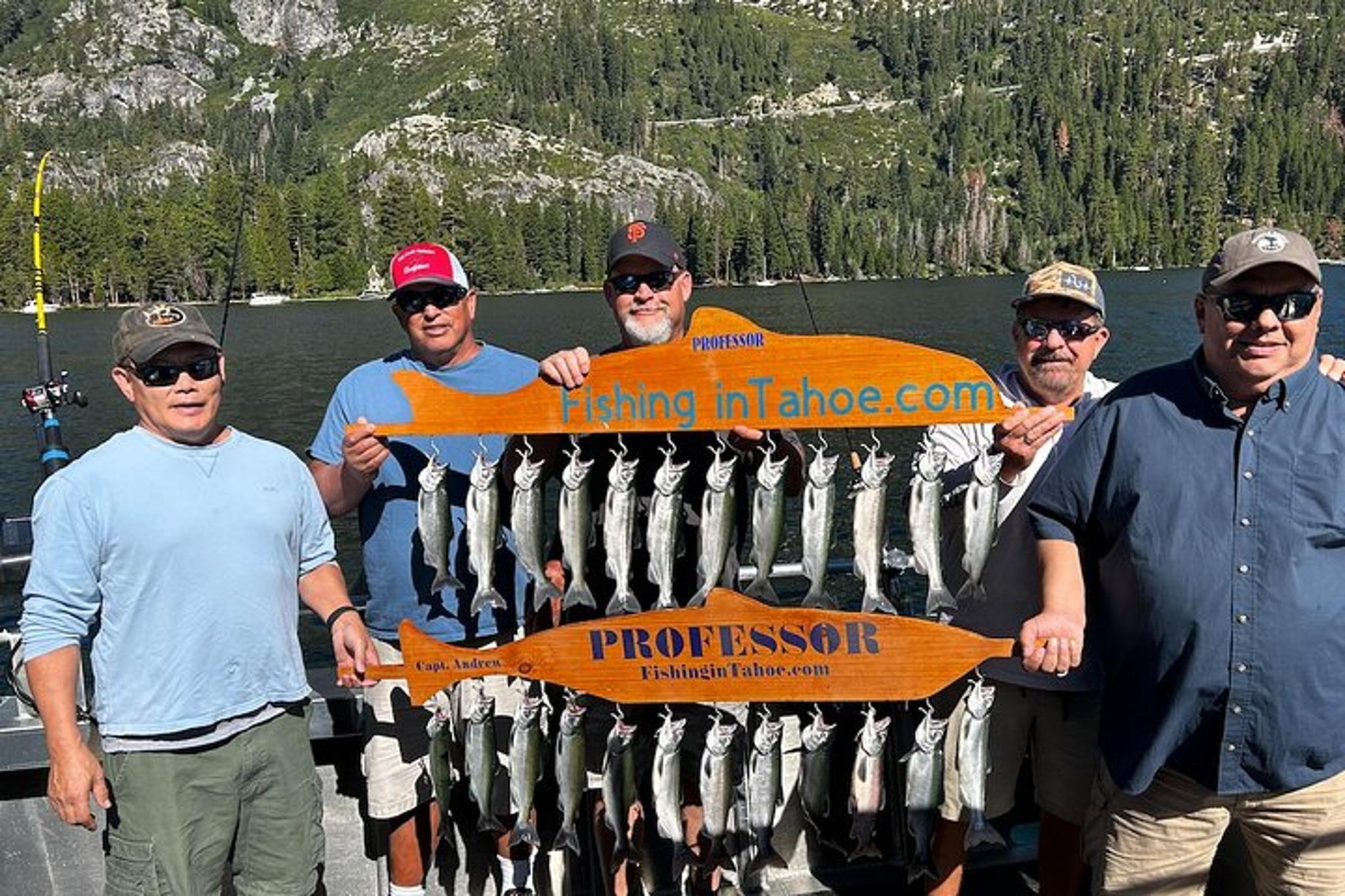 Lake Tahoe Fishing Charter on The Professor - Image 3