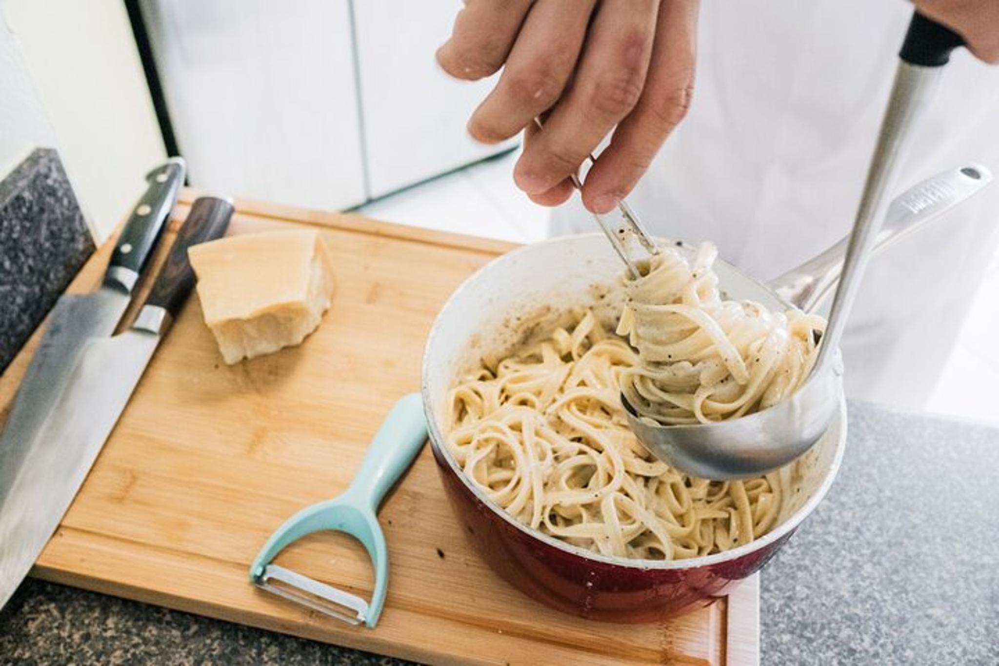 Brooklyn Pasta Making Class at Cocktail Bar
