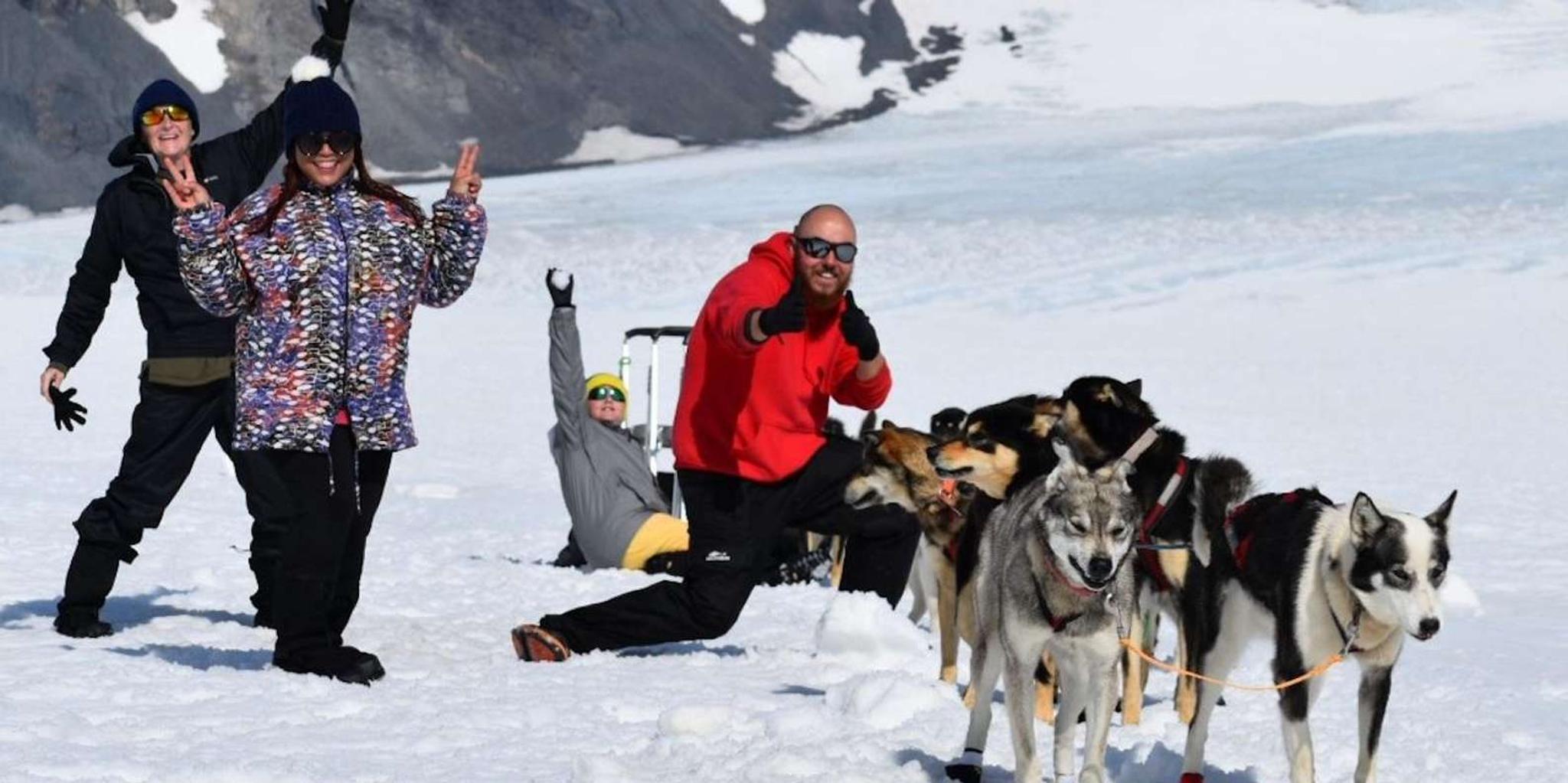 Seward Helicopter Glacier Dog Sledding Adventure 1.5 hr - Image 2