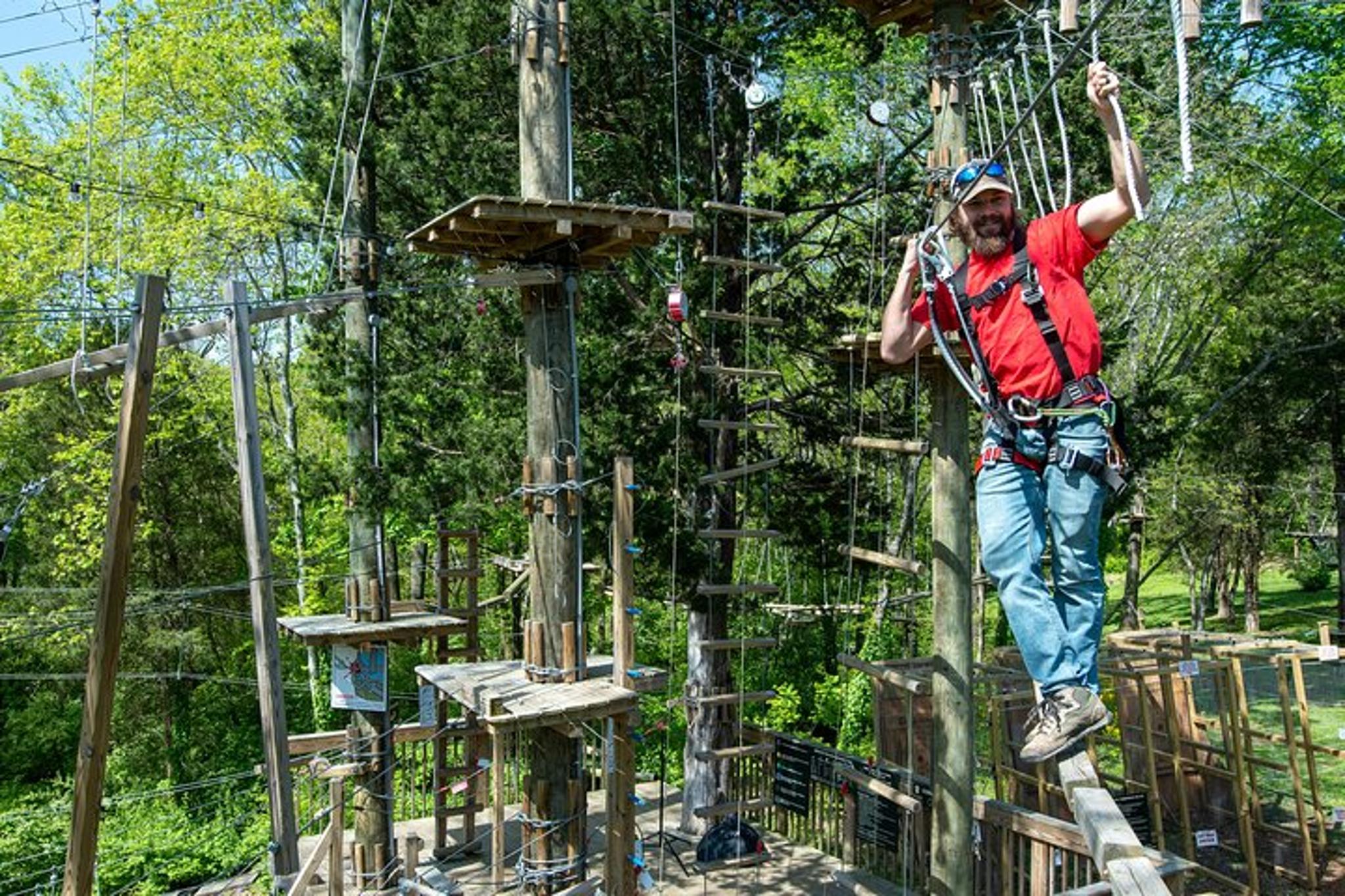 Nashville Ziplining and Climbing Adventure - Image 1