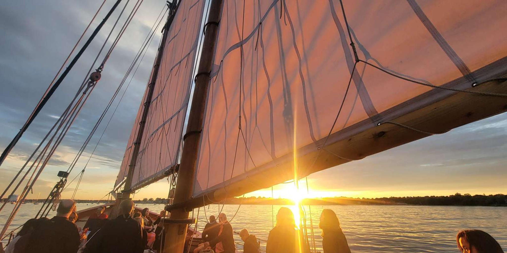 Boston Sunset Tall Ship Harbor Cruise