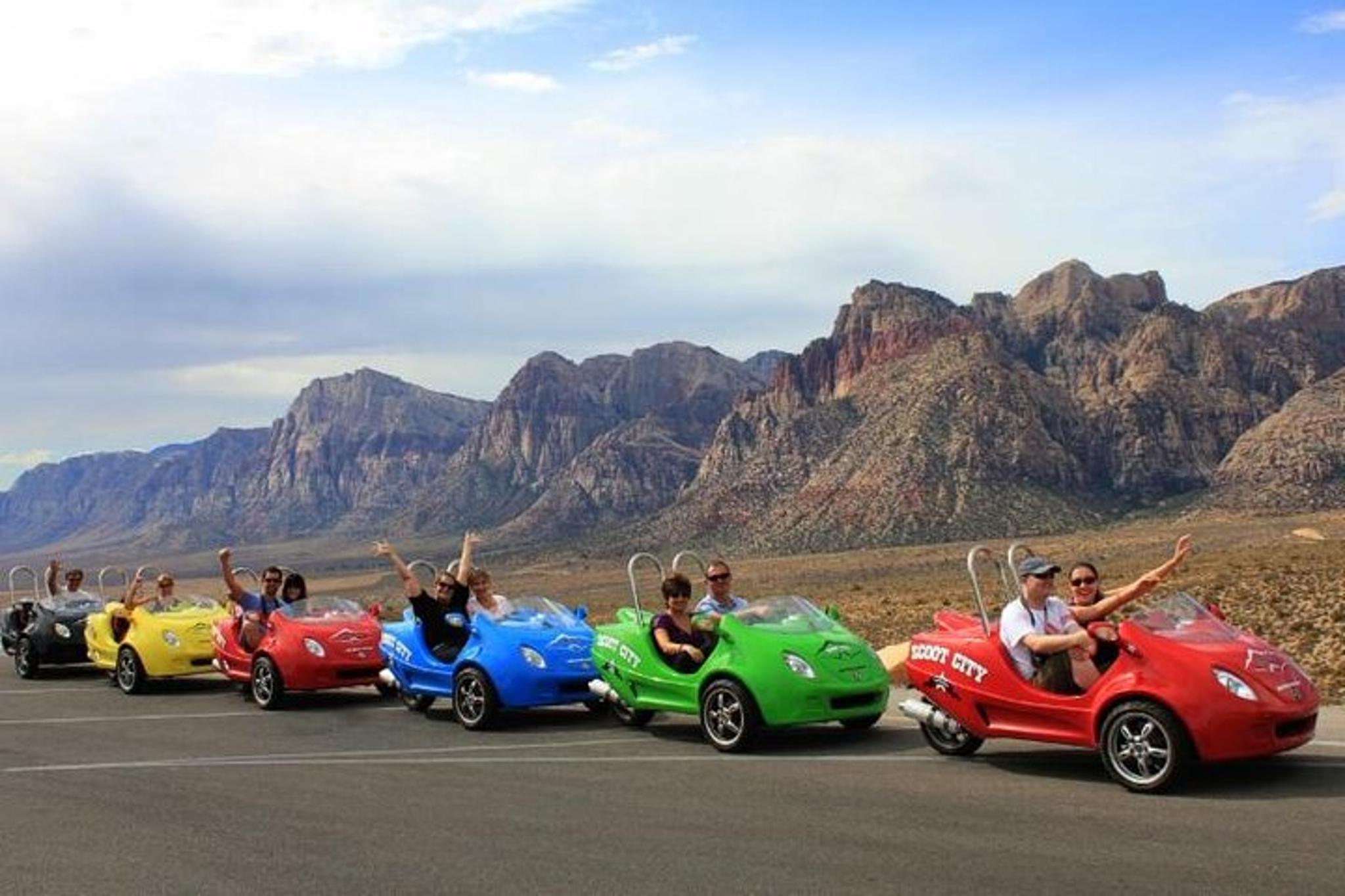 Las Vegas Scooter Car Tour of Red Rock Canyon