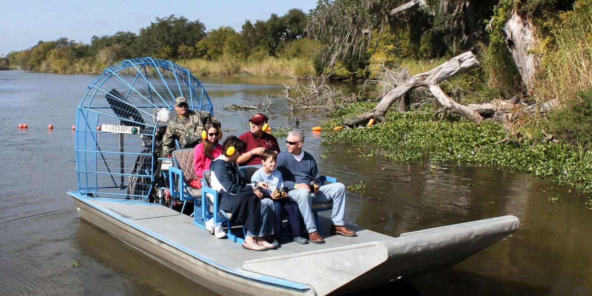 New Orleans Airboat and Destrehan Plantation Tour