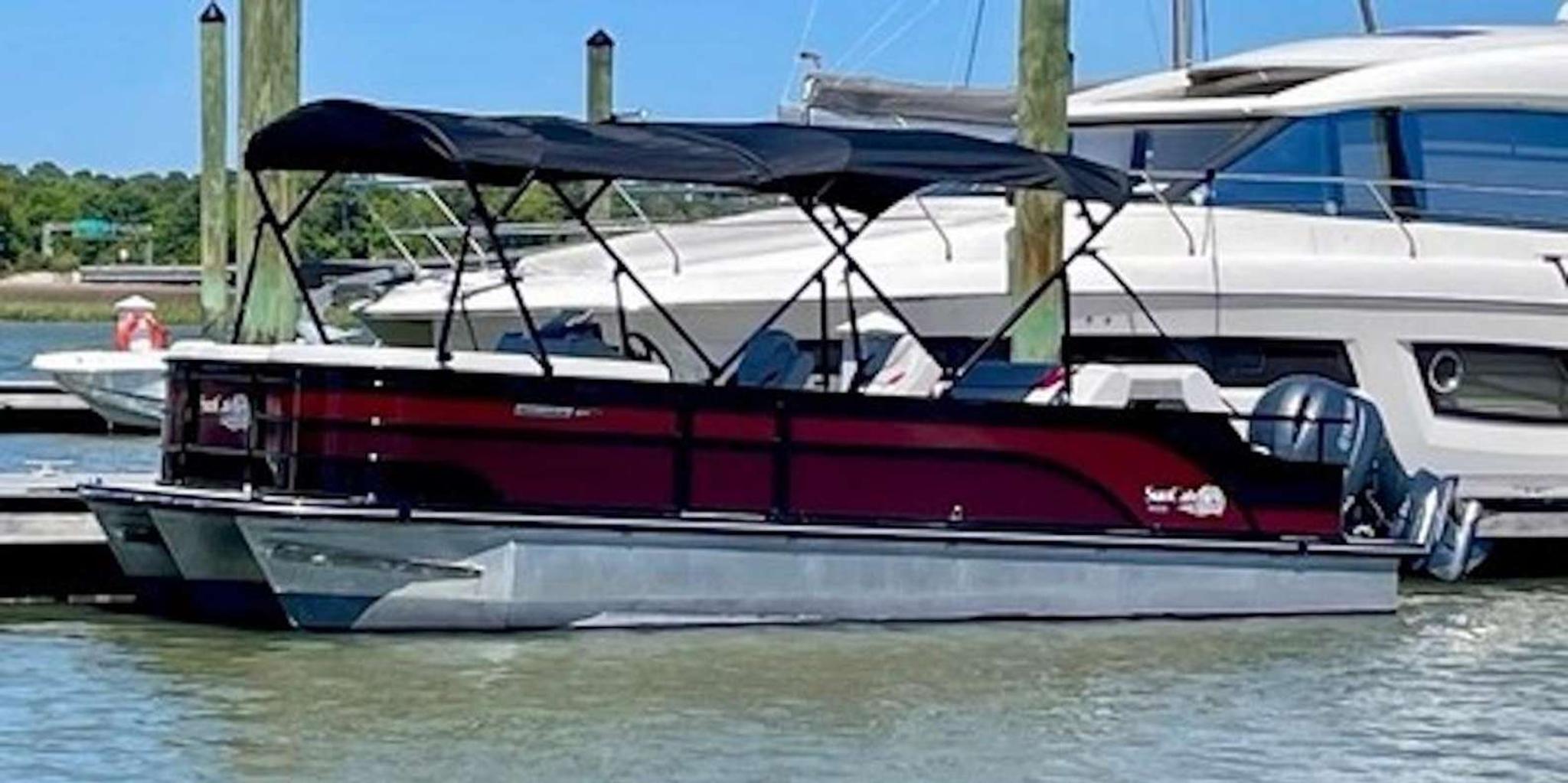 Hilton Head Island Pontoon Boat Rental - Image 3