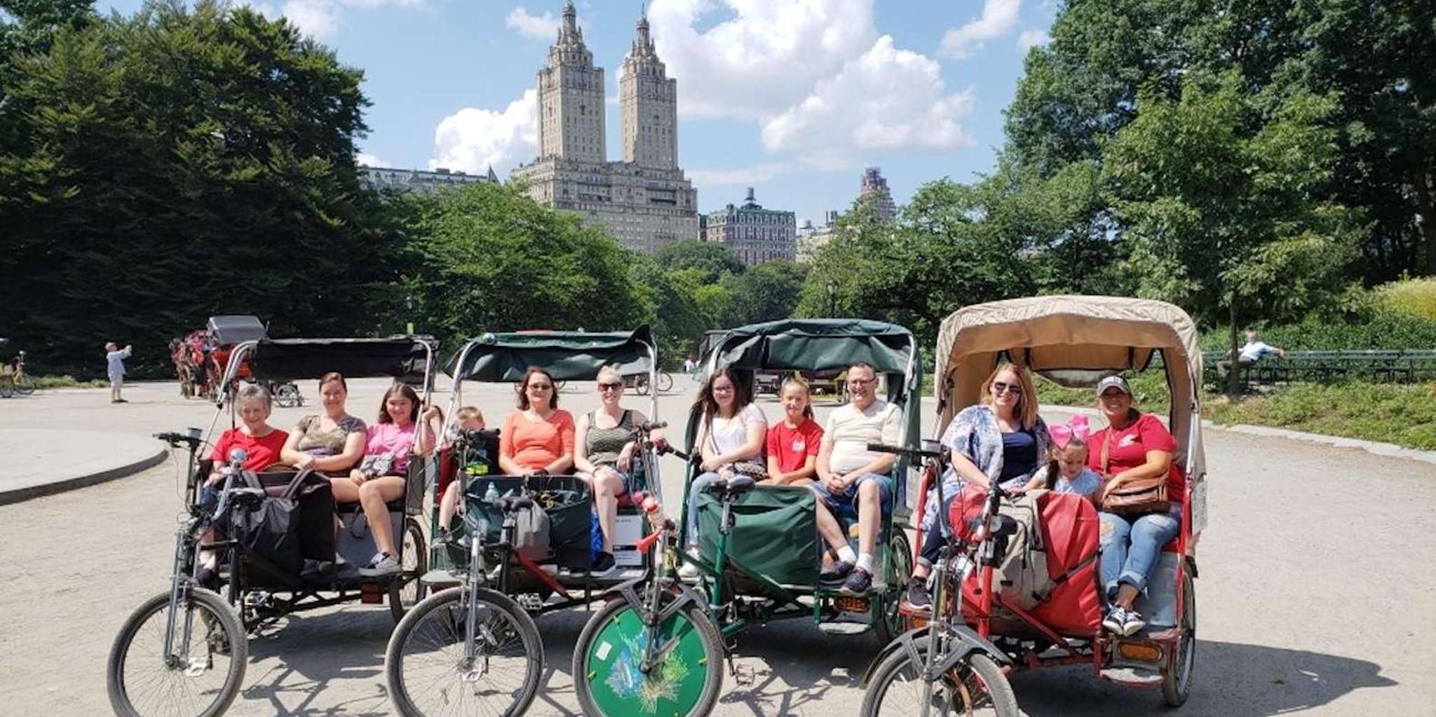 New York Central Park Movie Locations and Celebrity Homes Pedicab Tour - Image 5