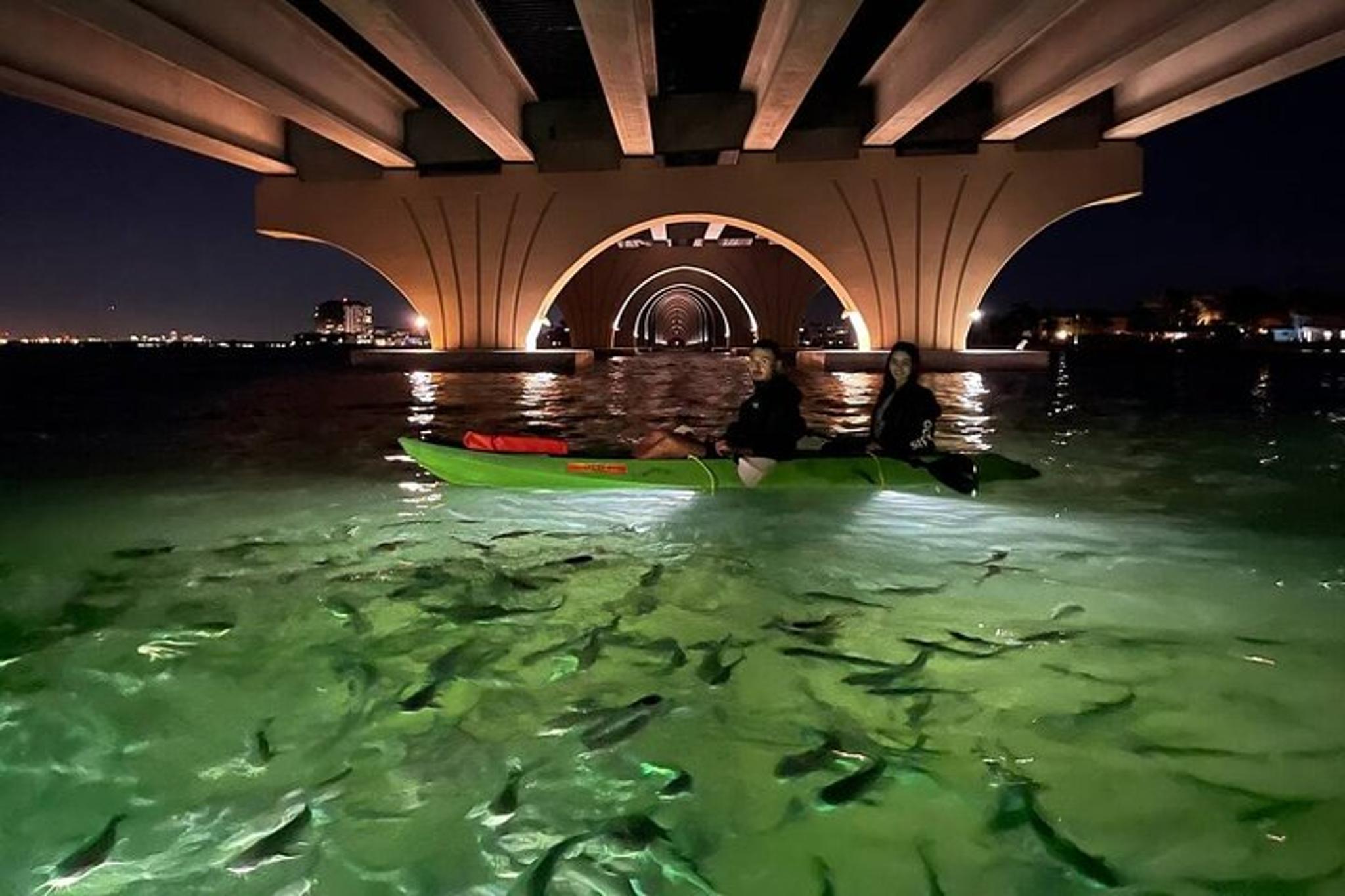 St. Pete Beach Glass Bottom Kayak Night Tour