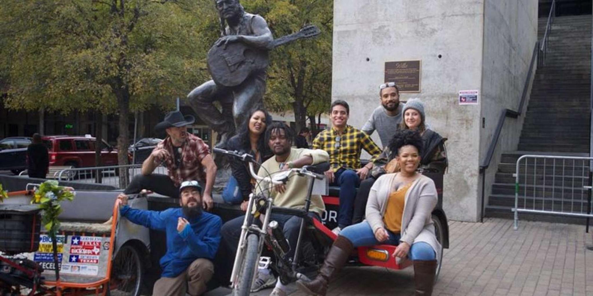Austin Pedicab Tour of Live Music Landmarks