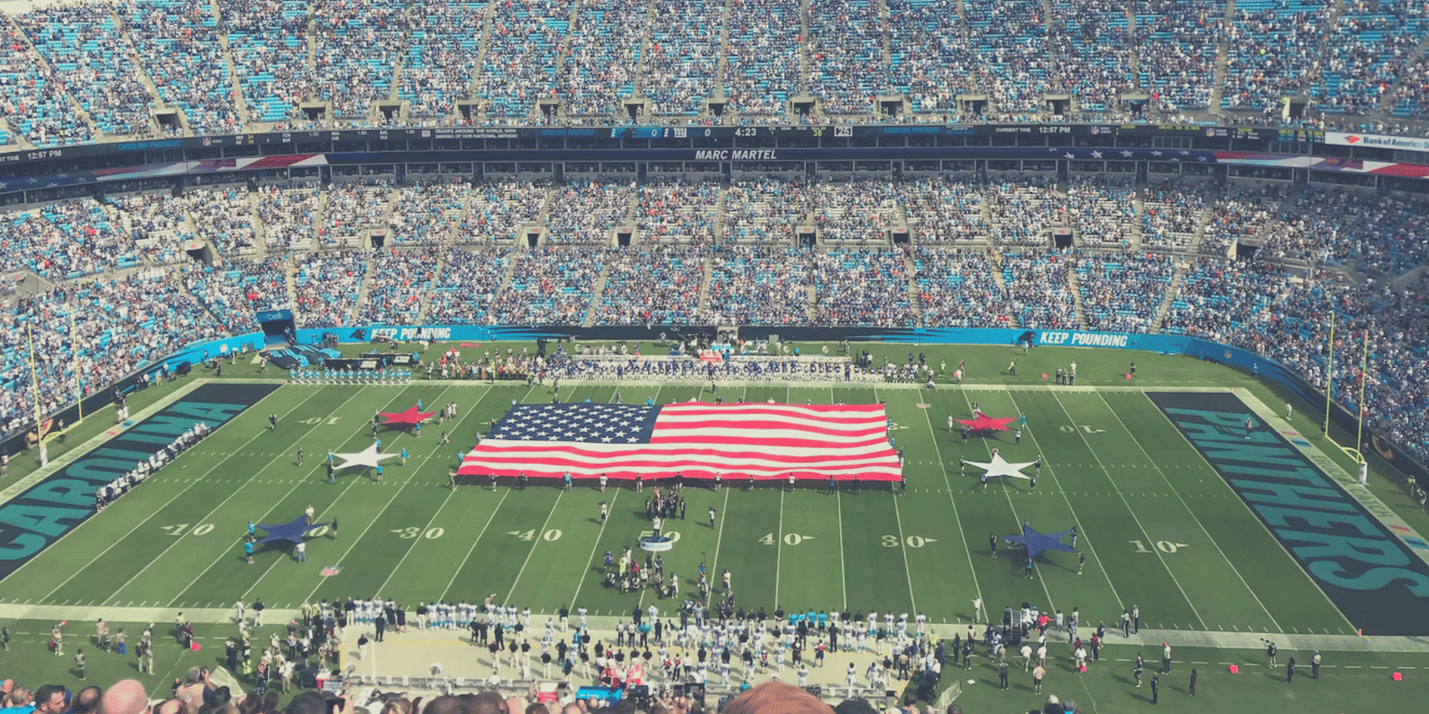 Charlotte Panthers Football Game at Bank of America Stadium