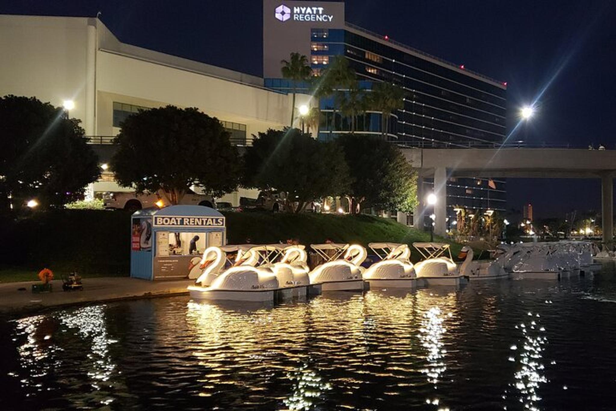 Long Beach Swan Boat Night Ride - Image 6