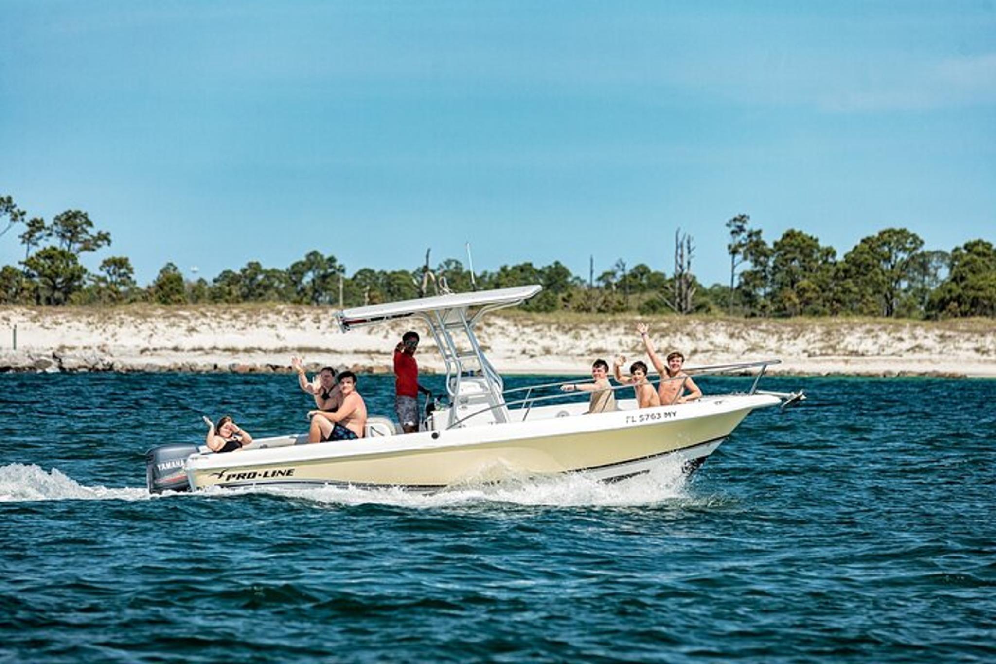Shell Island Power Boat Tour 2 hr - Image 2