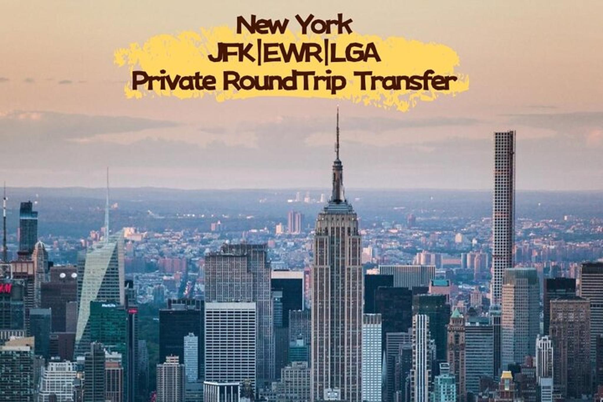 New York City Airport Private Roundtrip Transfer - Image 2