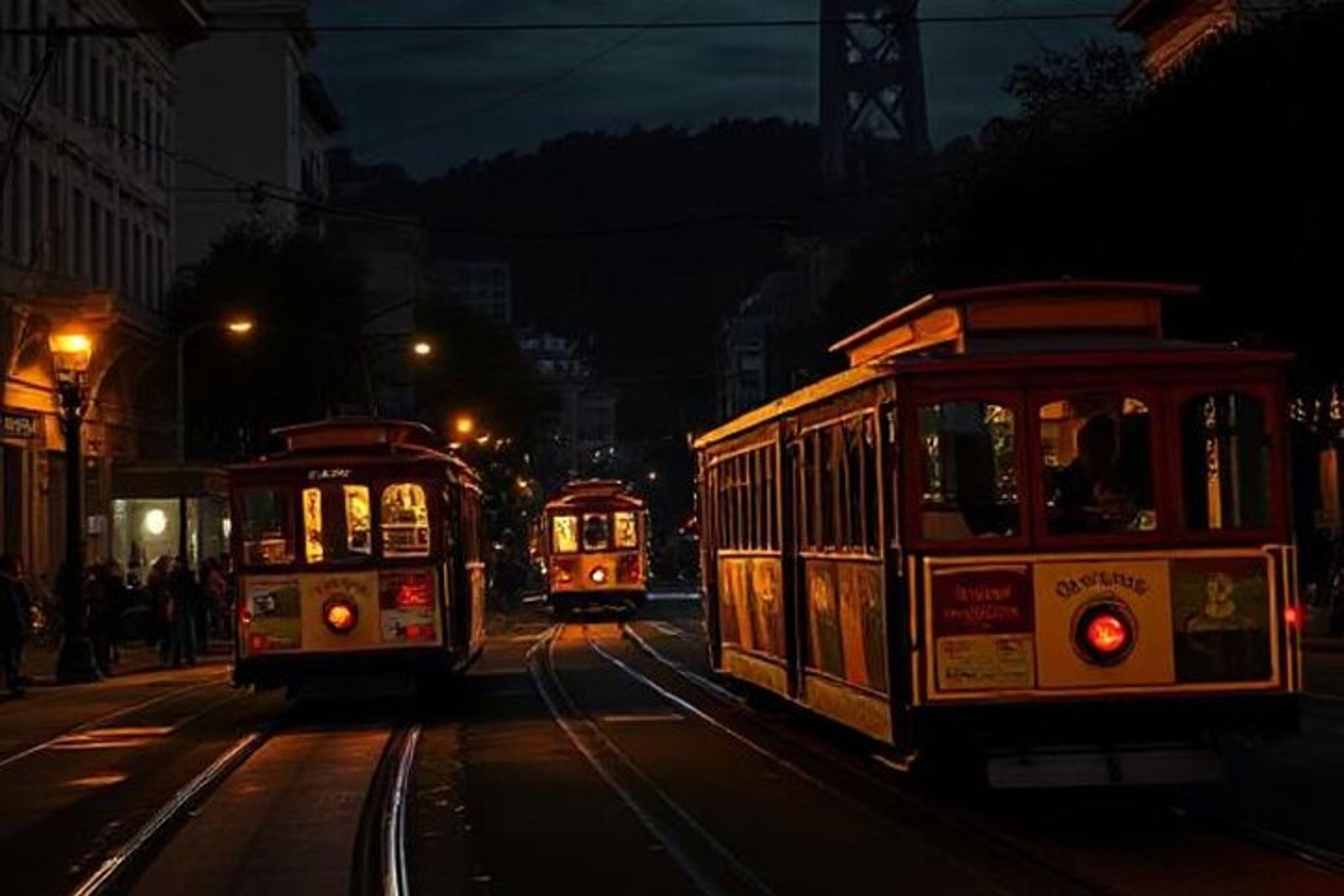 San Francisco Cable Car Night Rides with Audio Tour - Image 1