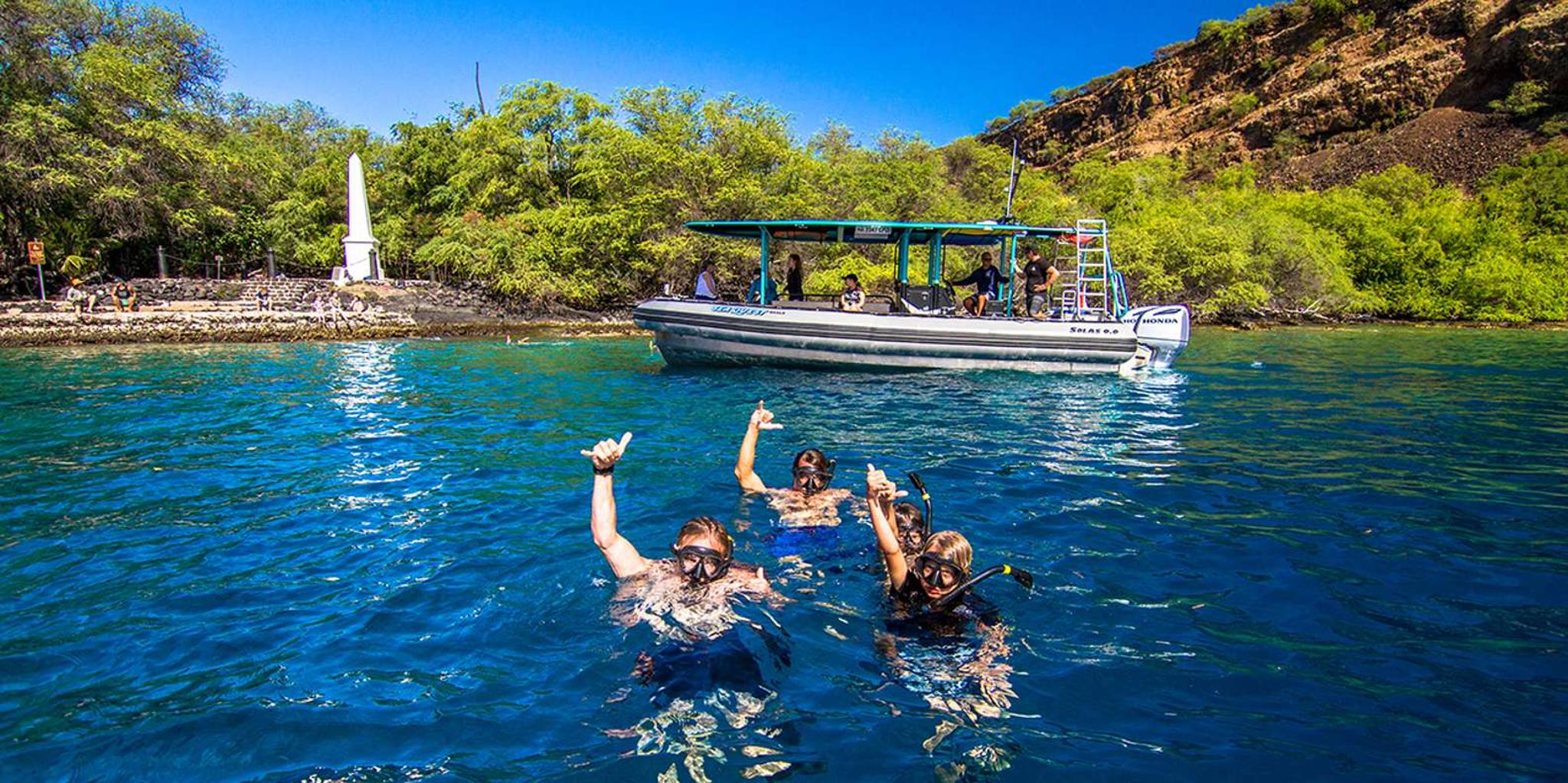 Kona Coast Snorkeling Tour with Lunch