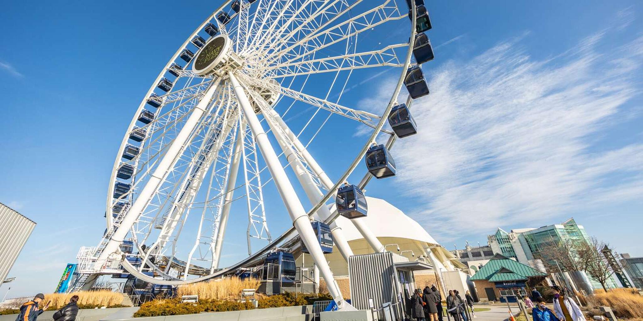 Chicago Navy Pier Centennial Wheel Ticket - Image 1
