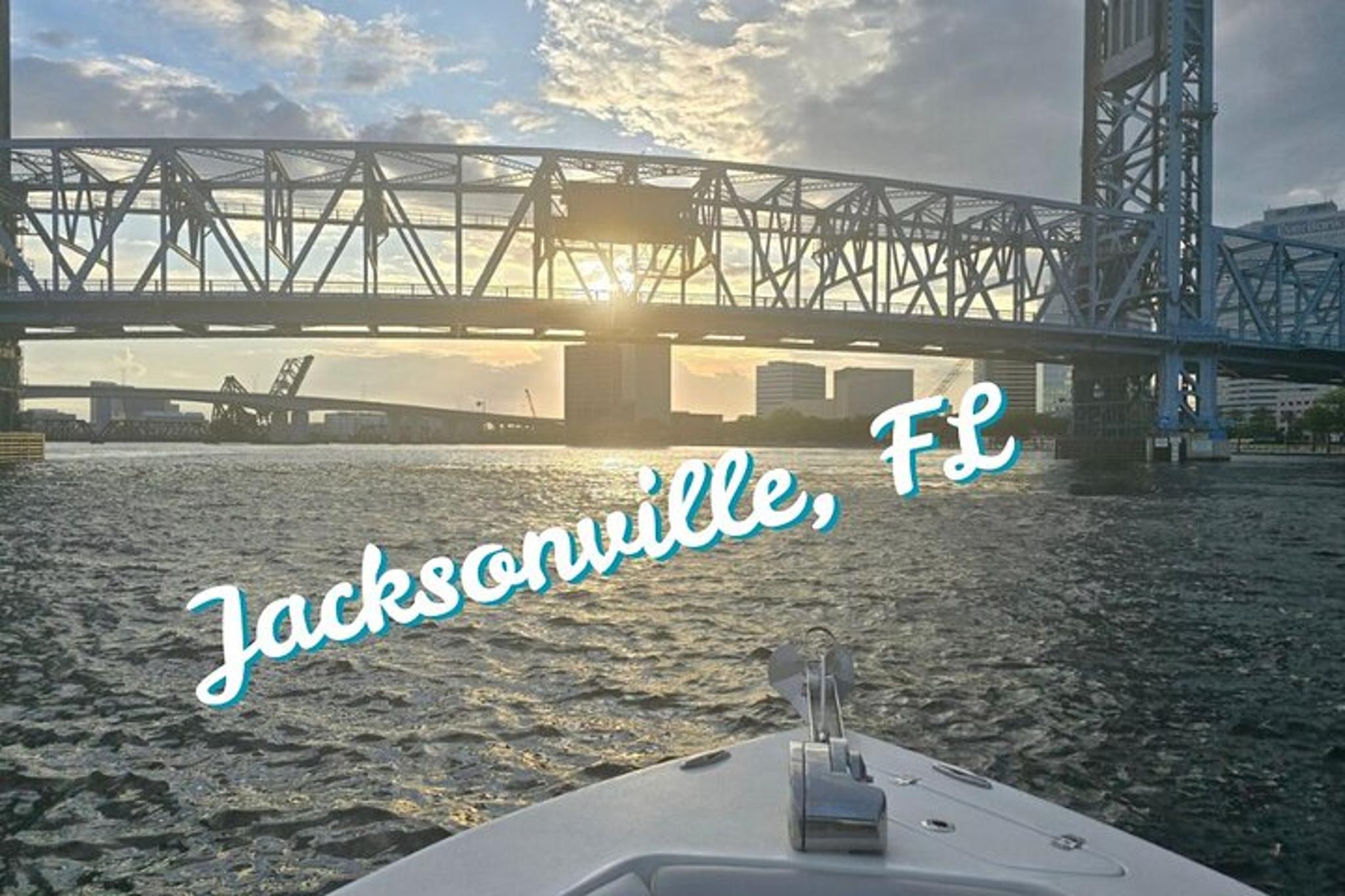 Jacksonville Private Boat Tour at Sunset 2 hr