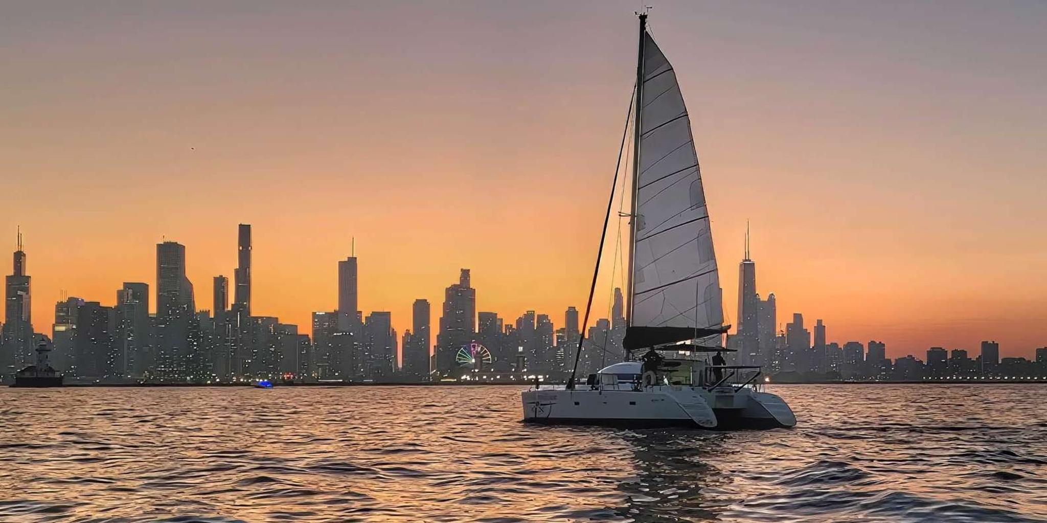 Chicago Private Catamaran Sailing - Image 4