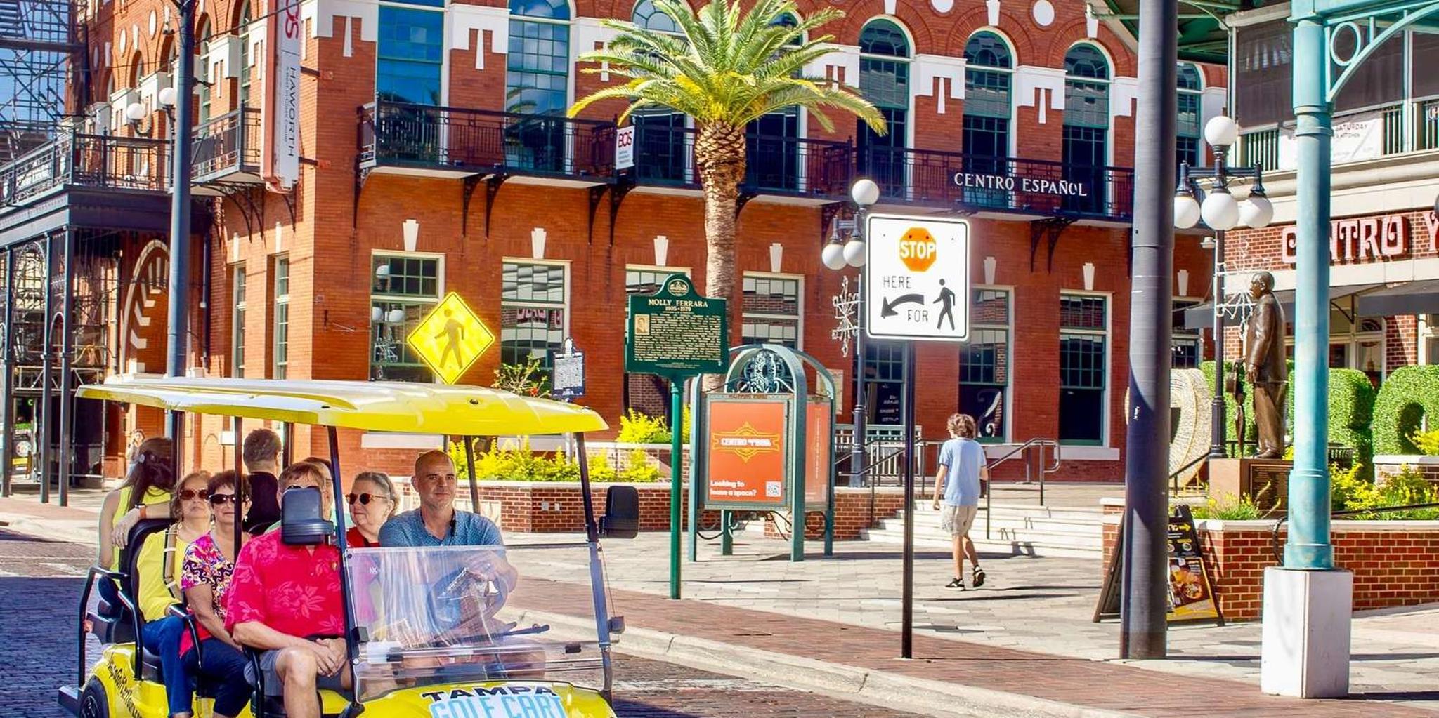Tampa City Tour in Electric Golf Cart - Image 4