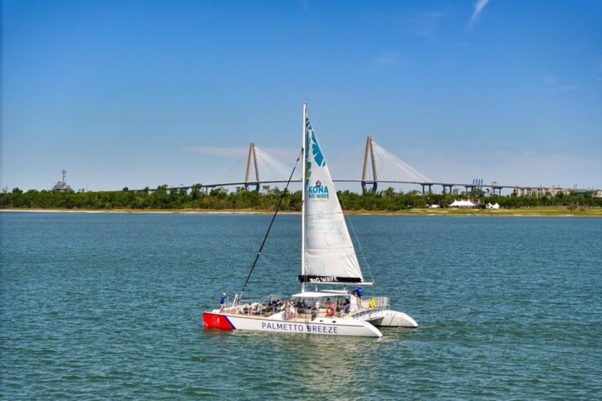 Charleston Harbor Sail Catamaran 2 hr