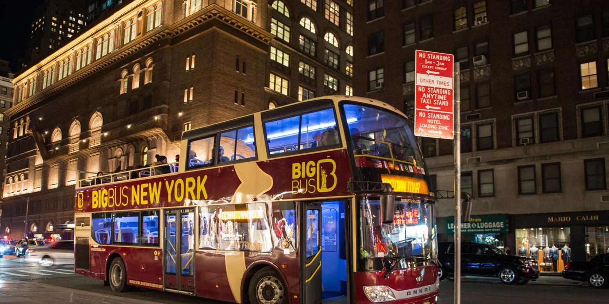 New York City Holiday Lights Night Tour by Open-top Bus - Image 4