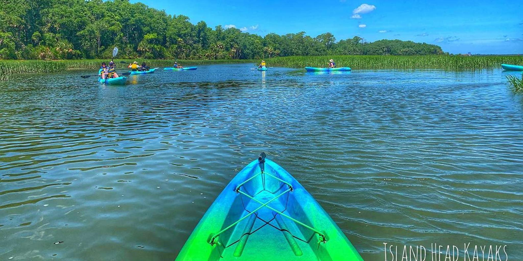 Hilton Head Guided Kayak Tour at Sunrise or Sunset