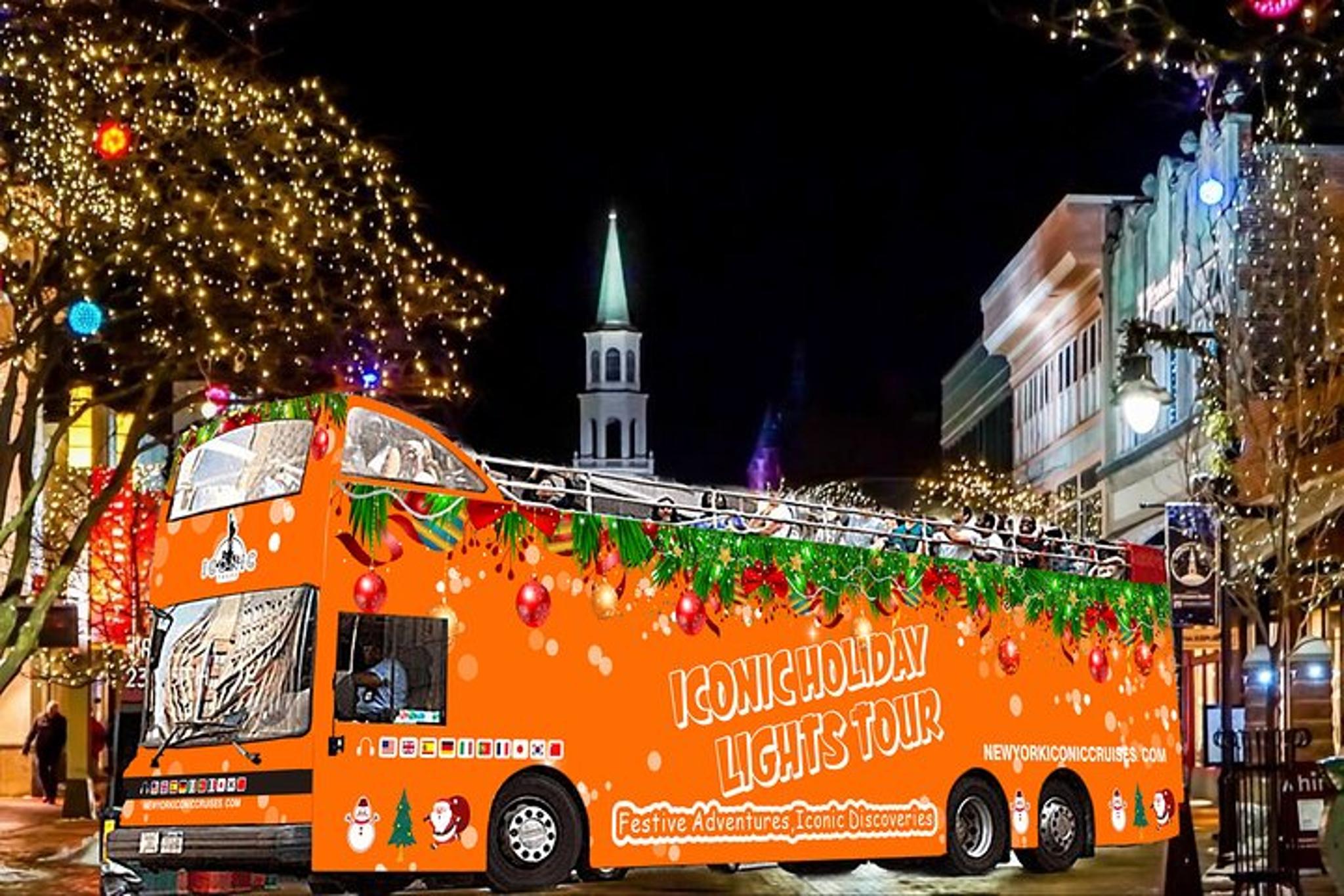 New York City Holiday Lights Sightseeing Tour