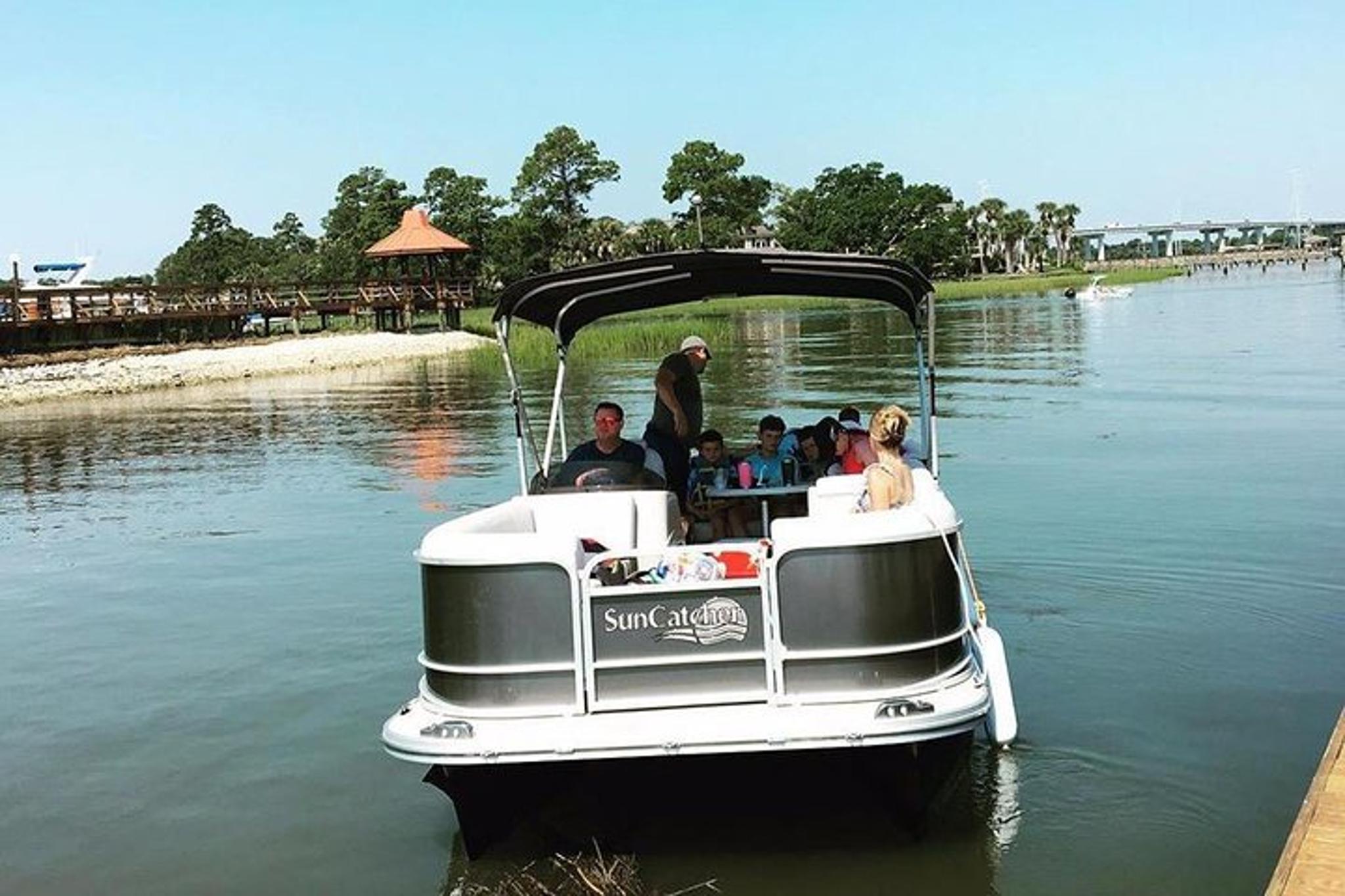 Hilton Head Pontoon Boat Rental 6-Hour - Image 4