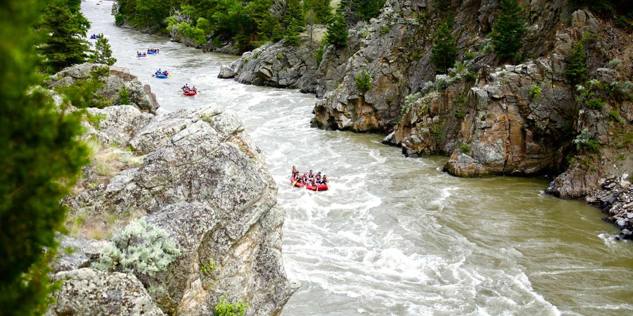 Gardiner Yellowstone River Whitewater Rafting 2 hr
