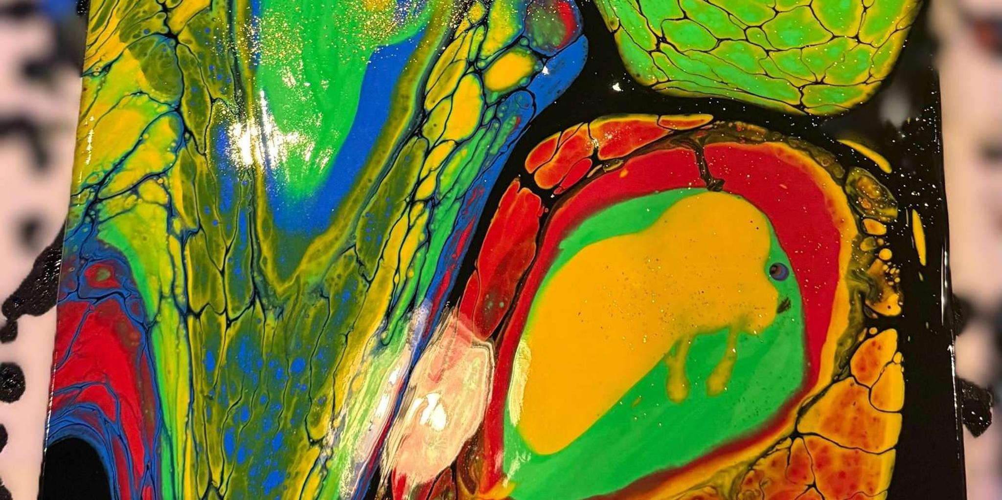 Atlanta Fluid Canvas Art Workshop - Image 1